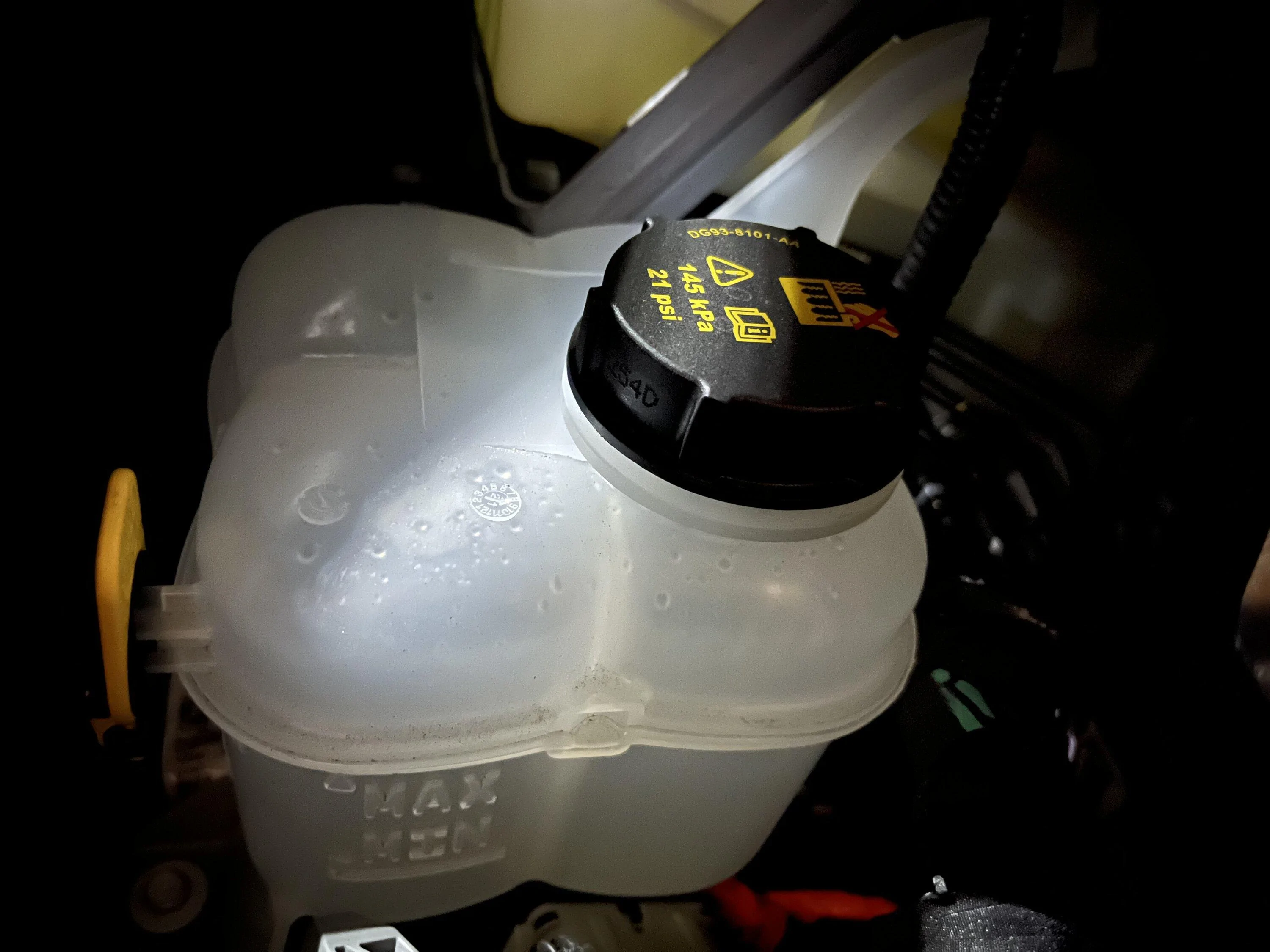 Ford F-150 Lightning Motor Overheated and Disabled -  [cracked coolant line] Image 6