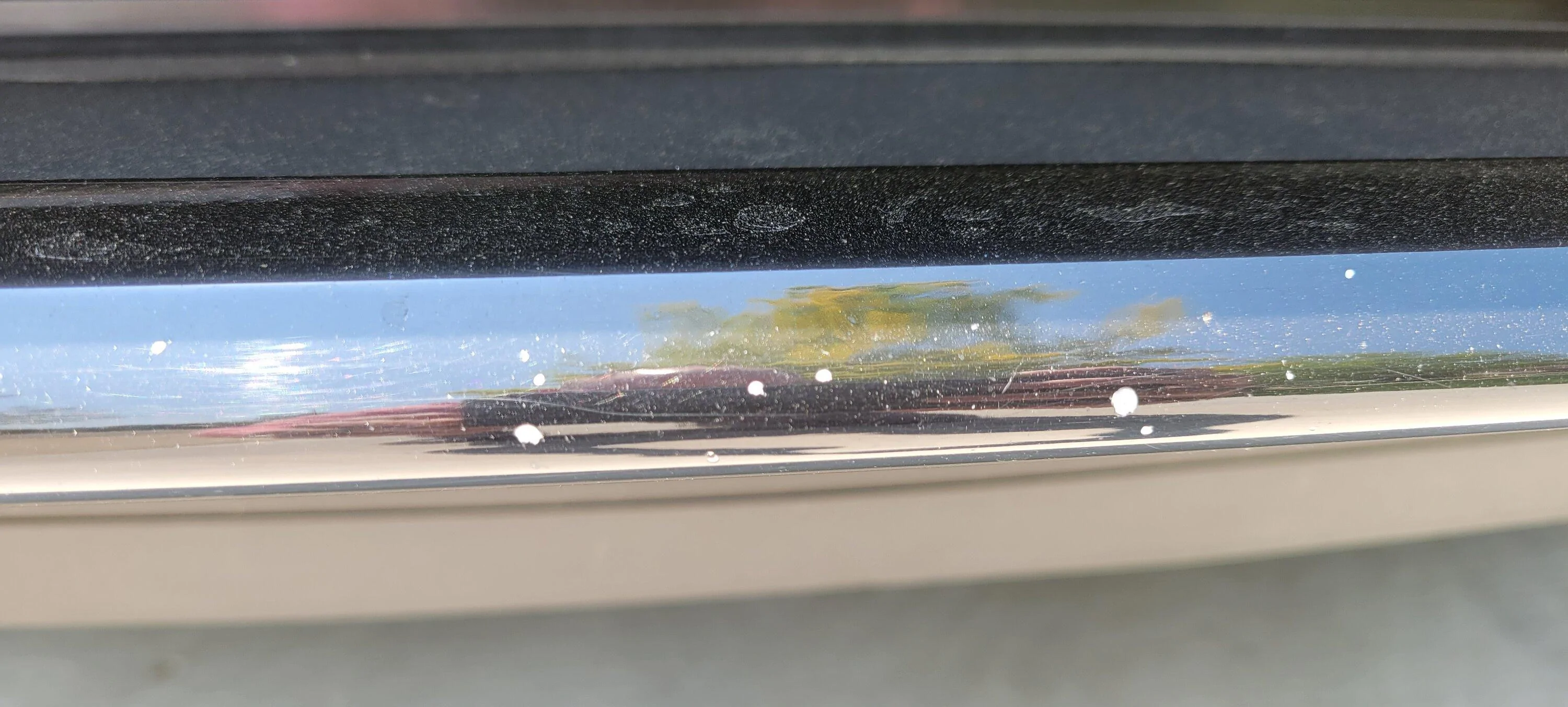 Ford F-150 Lightning Grill Paint Chip Mitigation / Repair Suggestions 20230517_125132