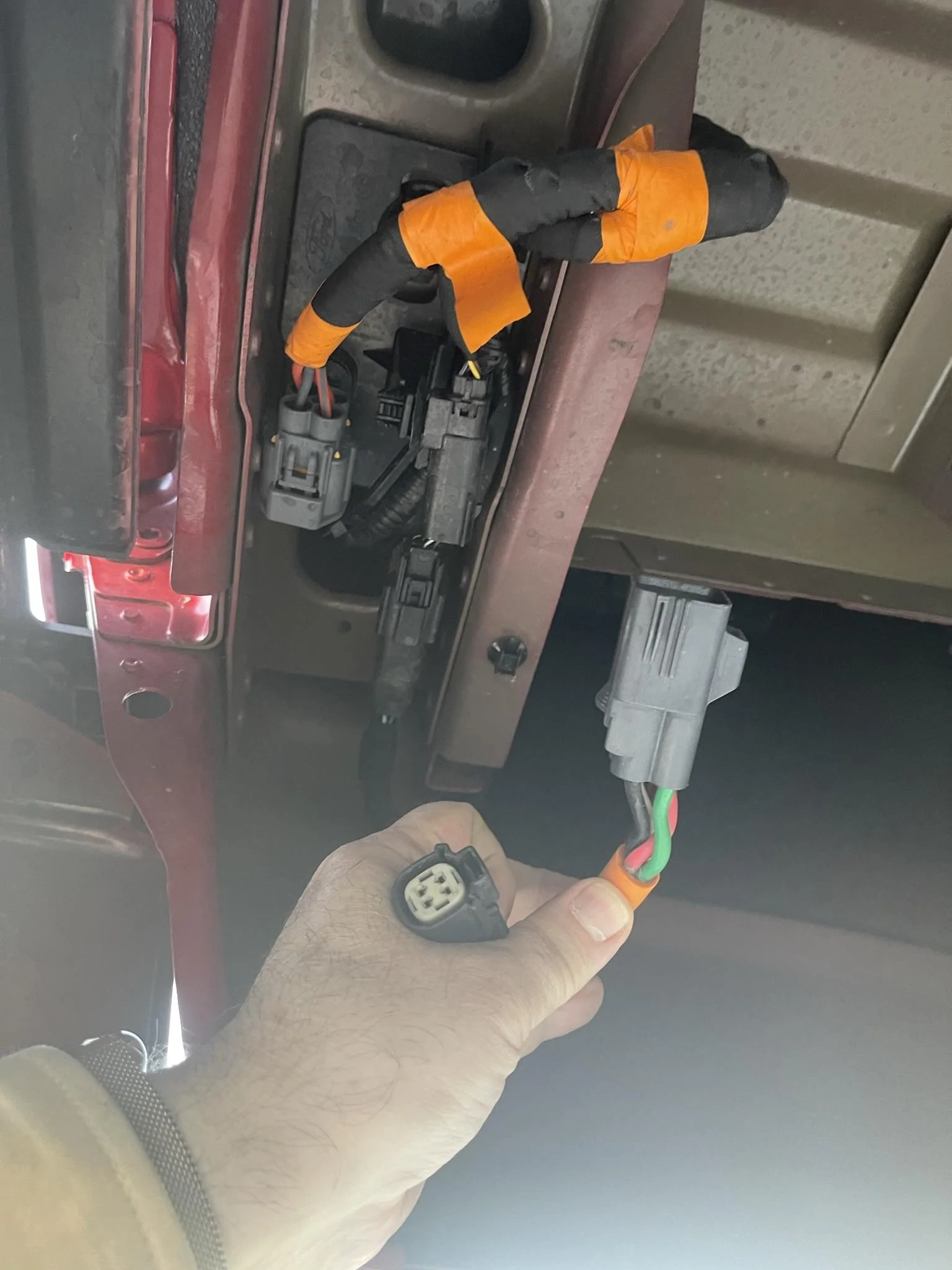 Ford F-150 Lightning Loose Cables IMG_1065