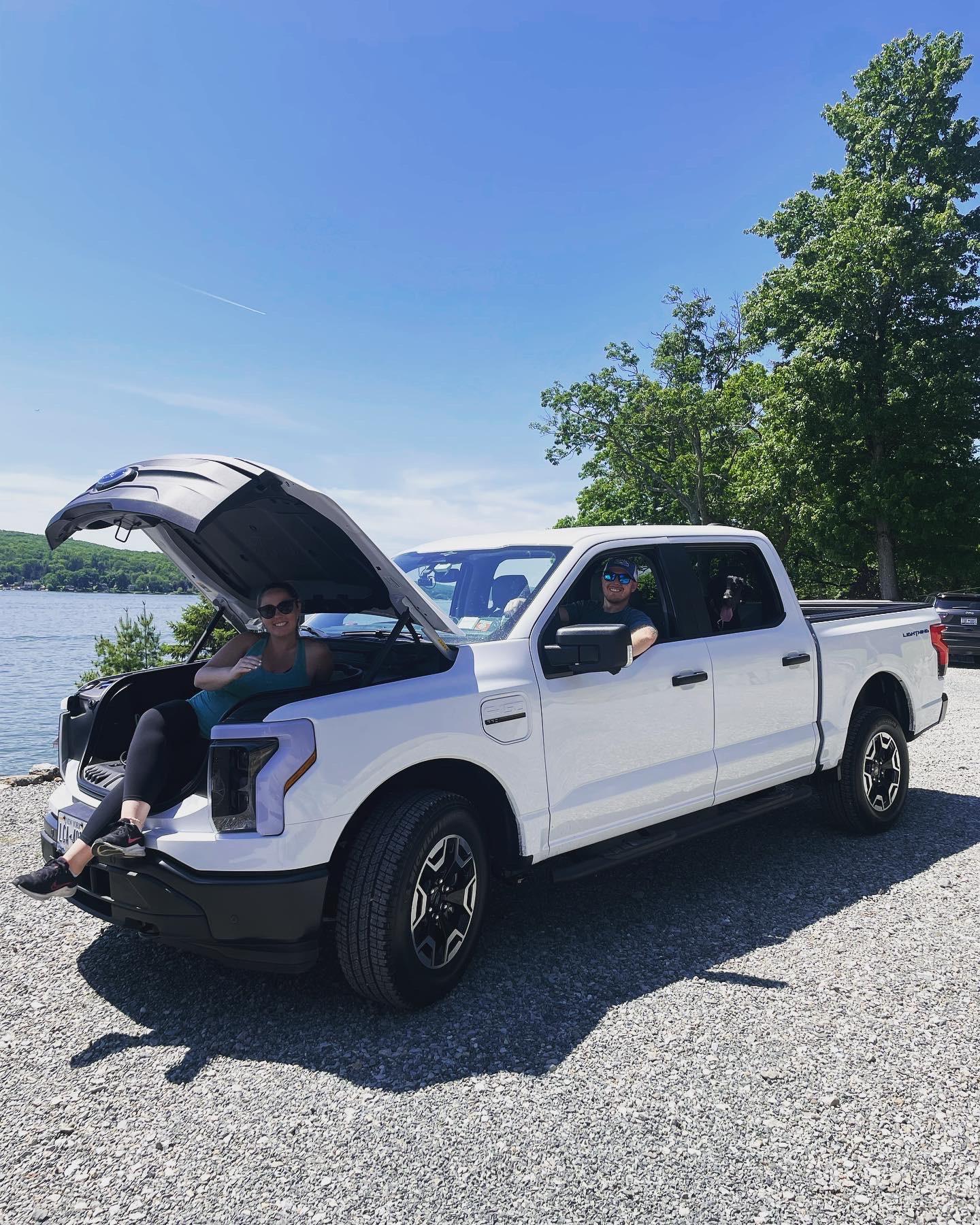 Ford F-150 Lightning First trip to the Lake 686FE2CD-C804-4D1F-A28E-5A21E1D148EA