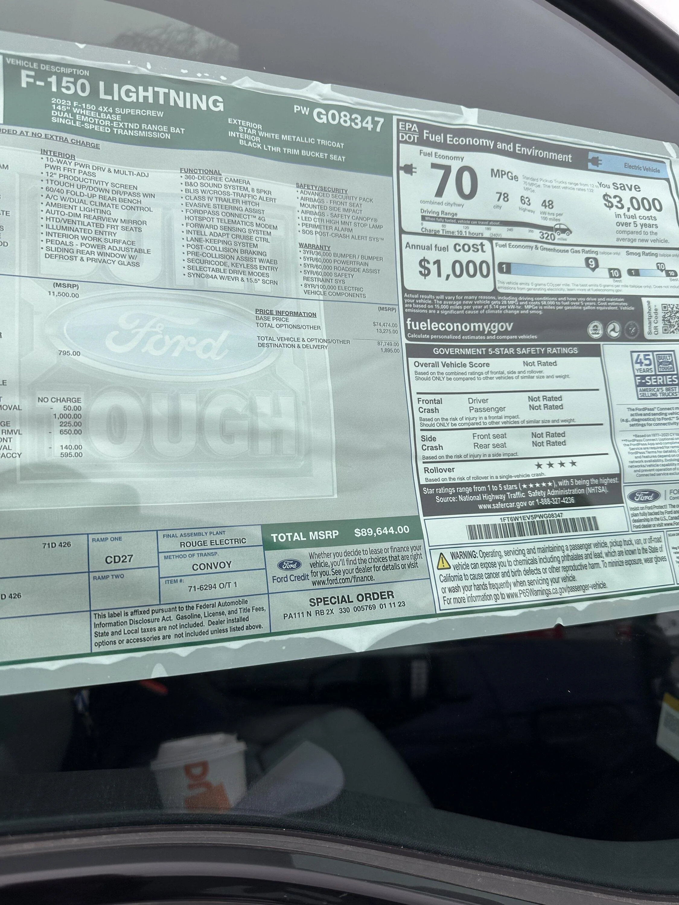 Ford F-150 Lightning Estimates on 2022 lightning resale value in 2 years? IMG_2156