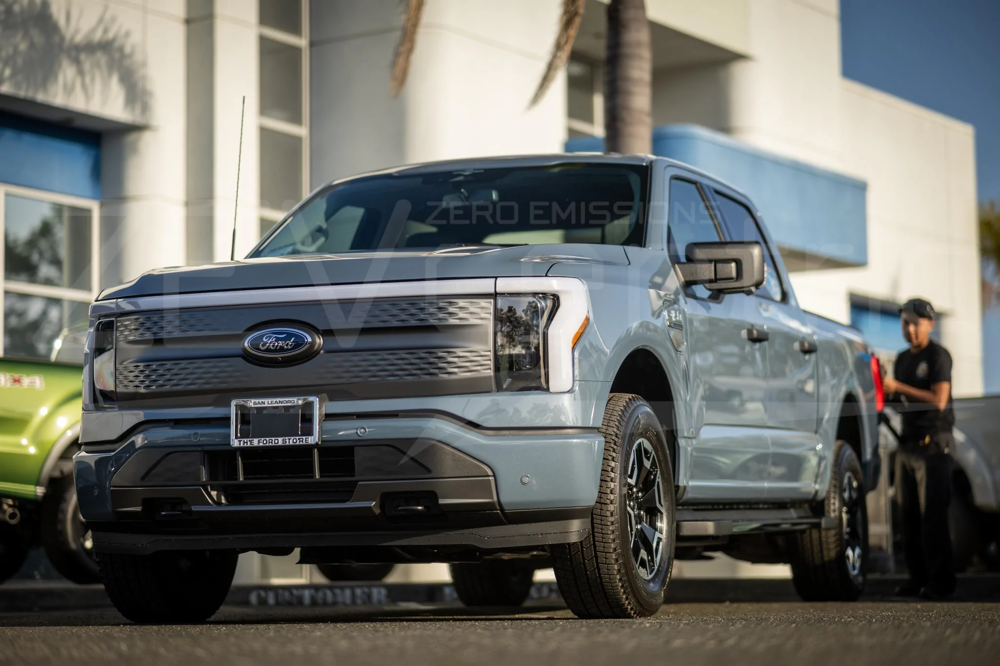 Ford F-150 Lightning AZURE GRAY F-150 Lightning Photos & Club 20230601-ZEVLightning