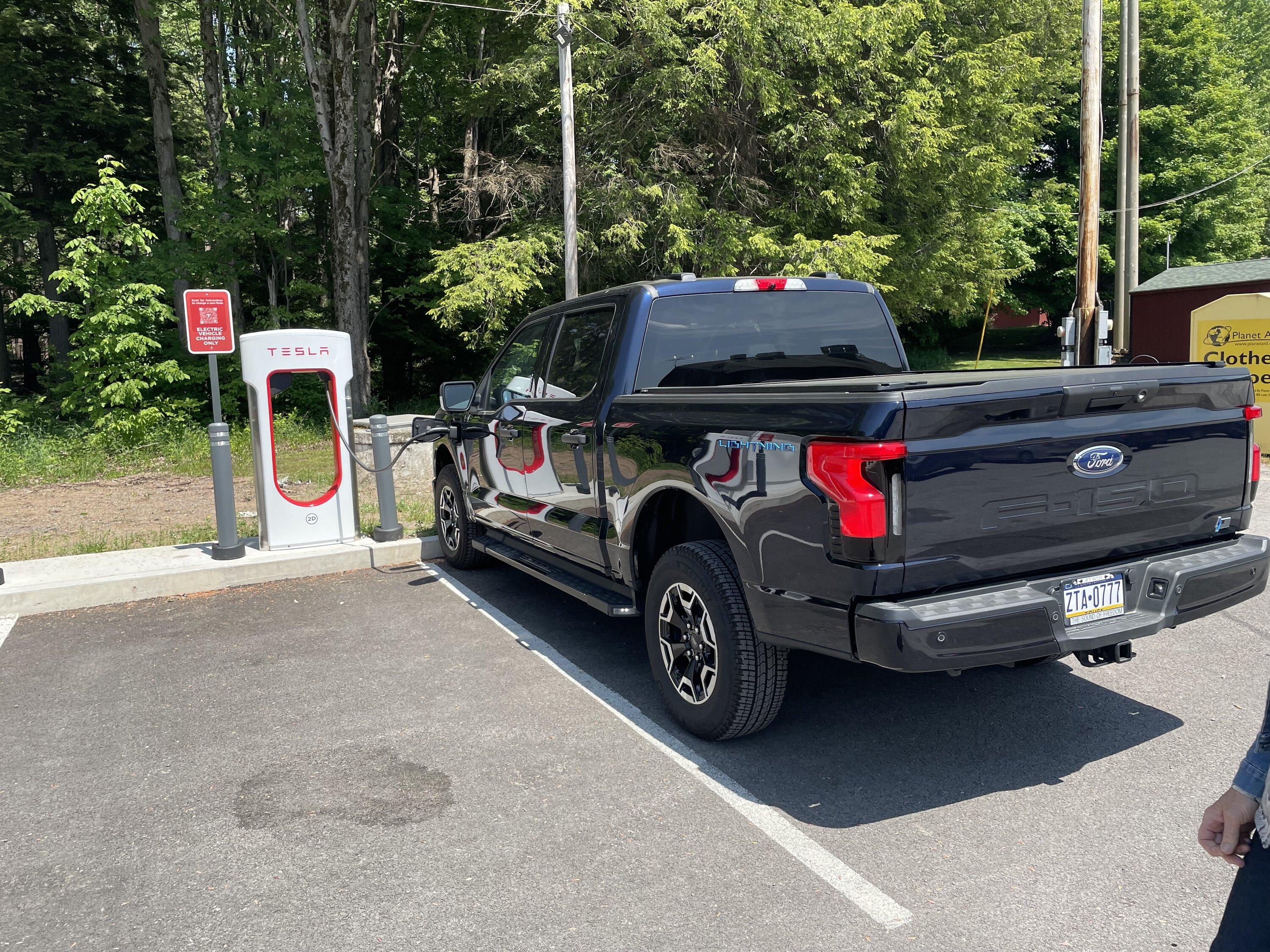 Ford F-150 Lightning TESLA  ADAPTER FOR CHARGING YOUR LIGHTNING IMG_1513