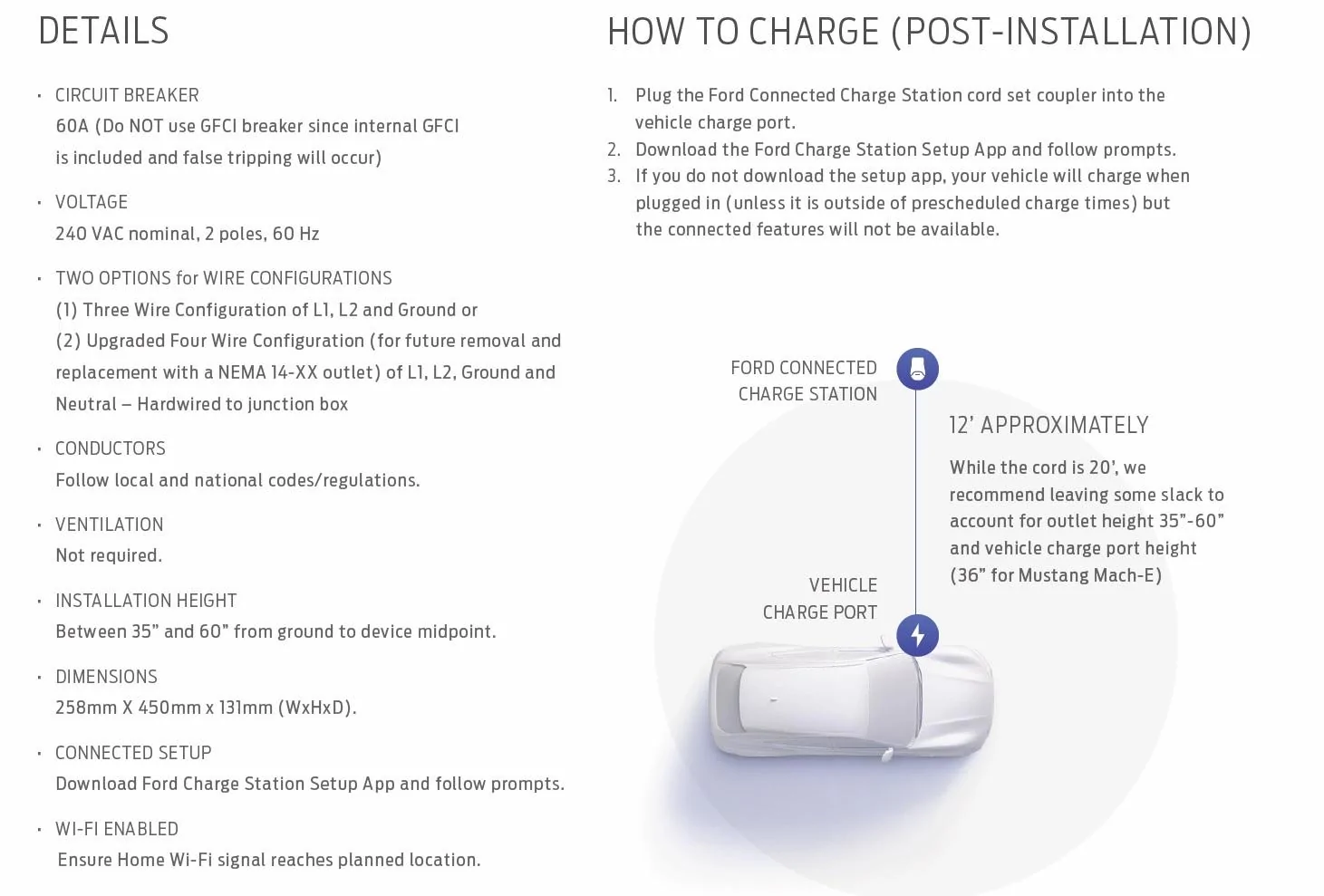 Ford F-150 Lightning Mobile Charger Wiring - Question w/6/2 Aluminum ? charge station -3 wire if hardwired - 4 wire if plug