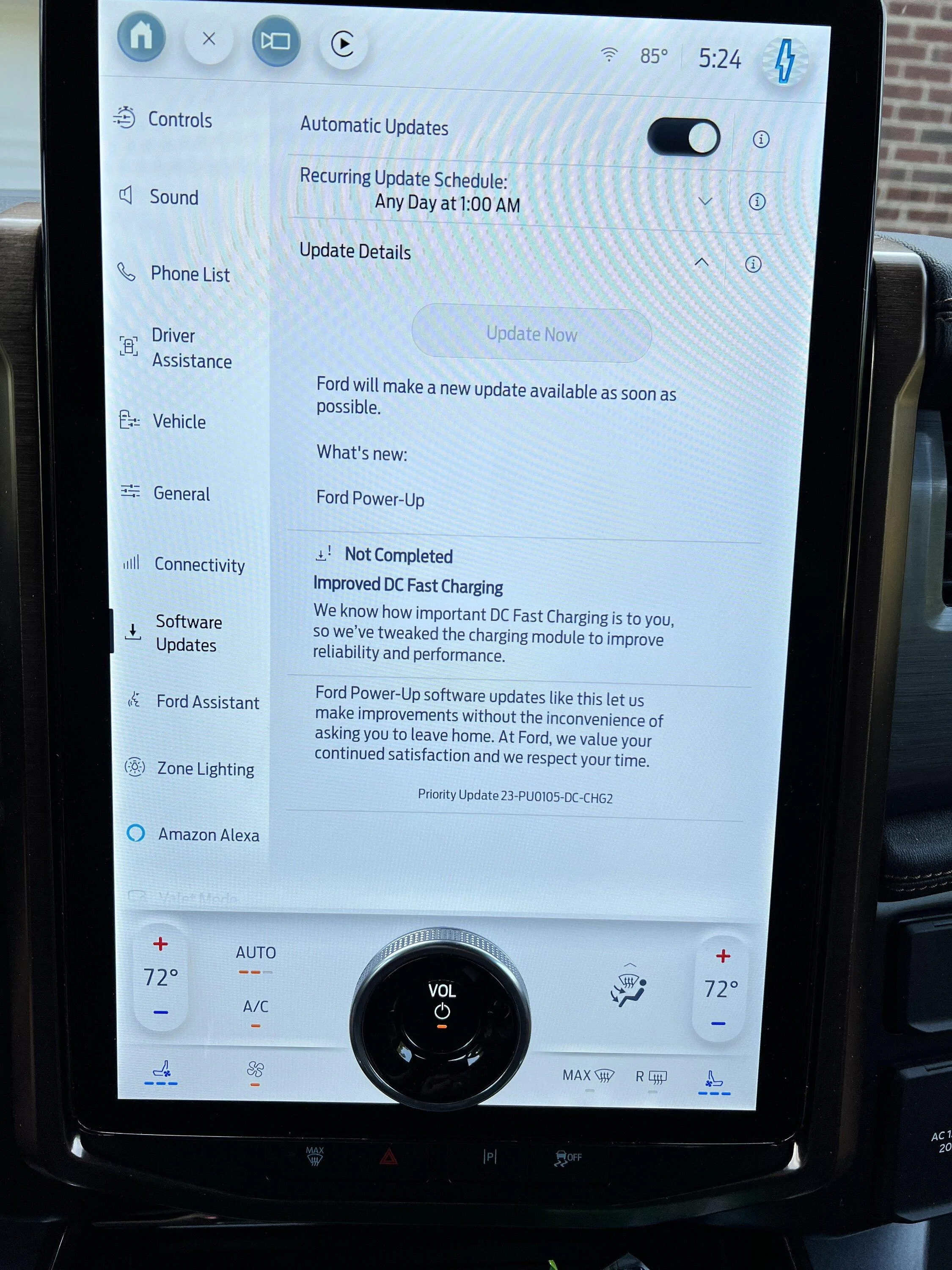 Ford F-150 Lightning Priority Update: 23-PU0105-DC-CHG2: Improved DC Fast Charging IMG_0242