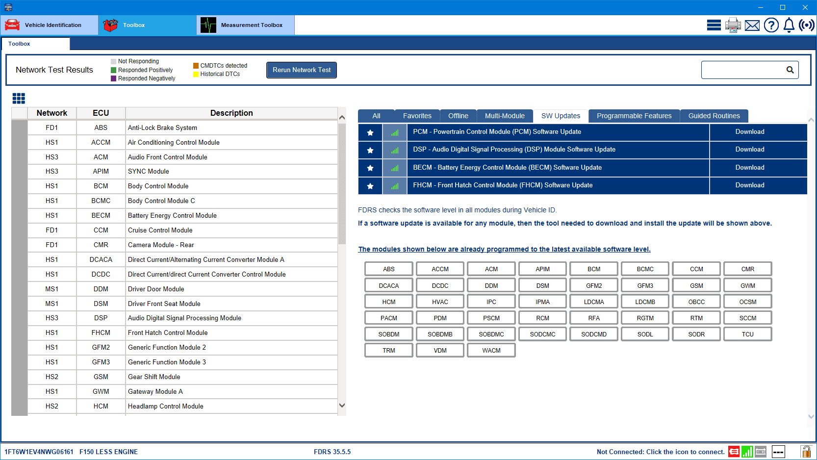 Ford F-150 Lightning Lightning Software Updates using FDRS Lightning_PCM-BECM_Updates-21-Jun-23
