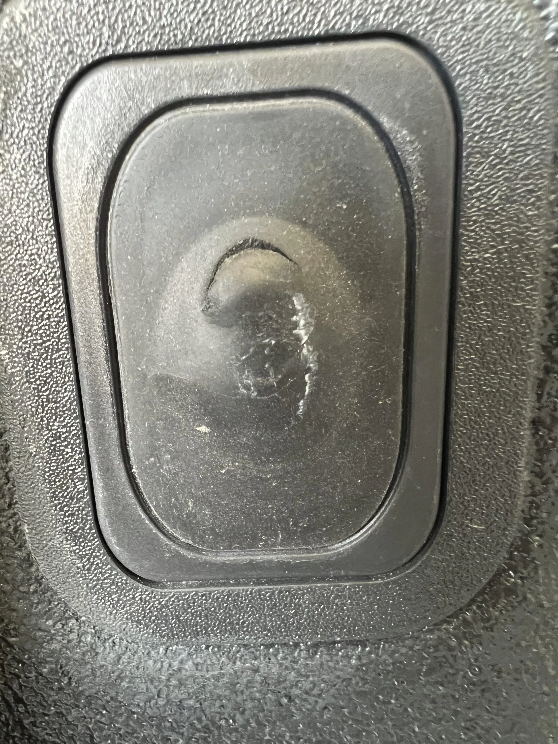 Ford F-150 Lightning Bed light soft button already torn :( IMG_3414