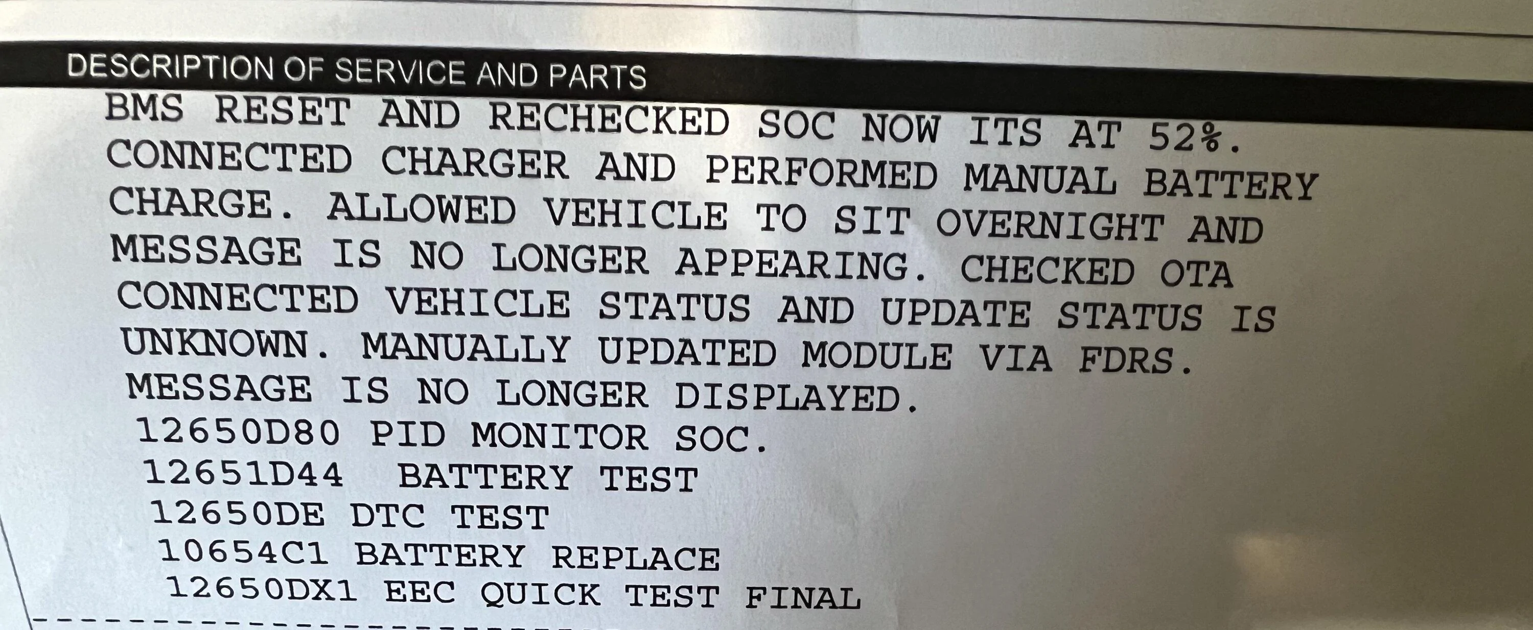 Ford F-150 Lightning Priority Update: 23-PU0105-DC-CHG2: Improved DC Fast Charging IMG_4745