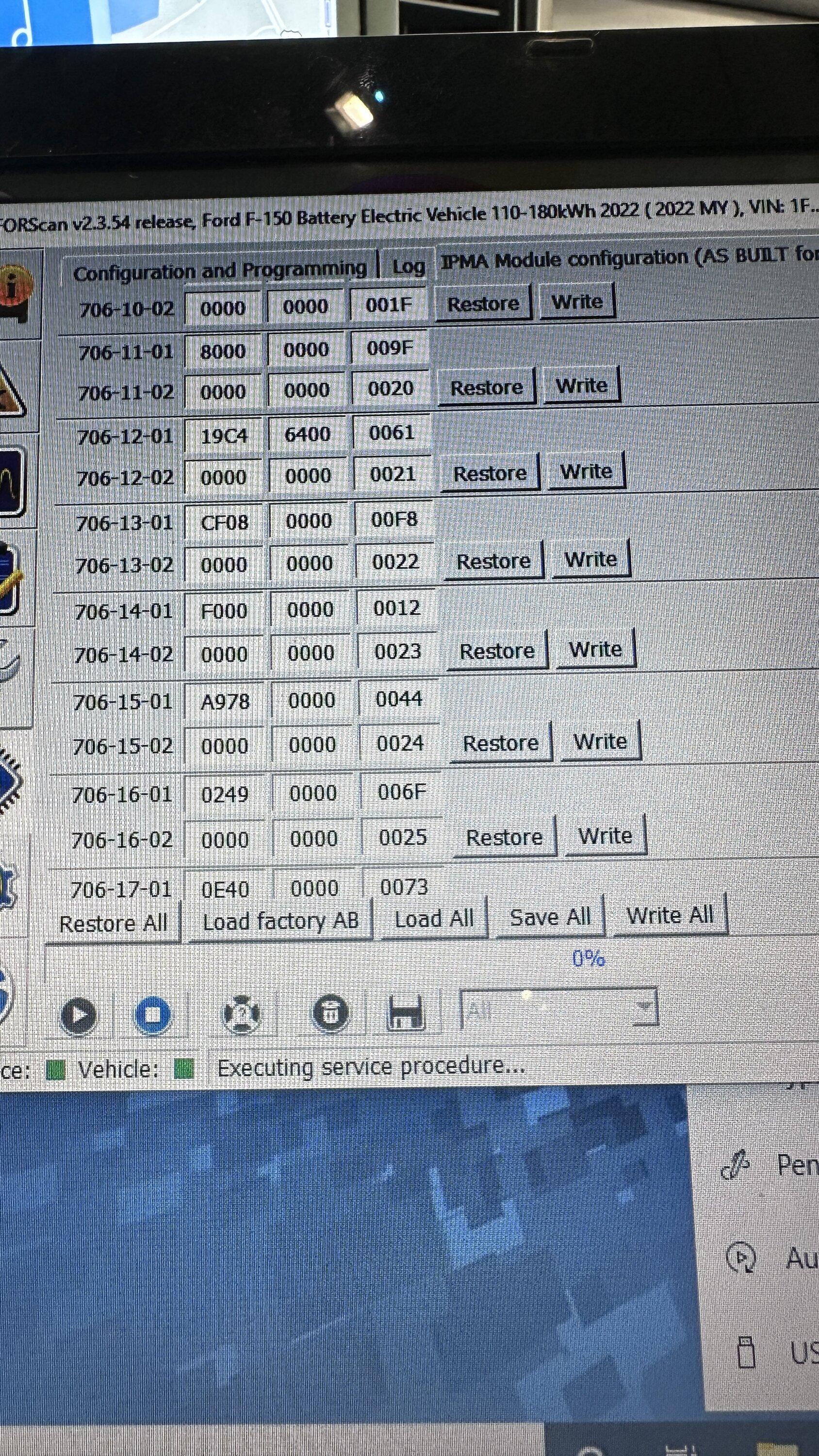 Ford F-150 Lightning New to FORscan: Don't see all modules listed IMG-6366