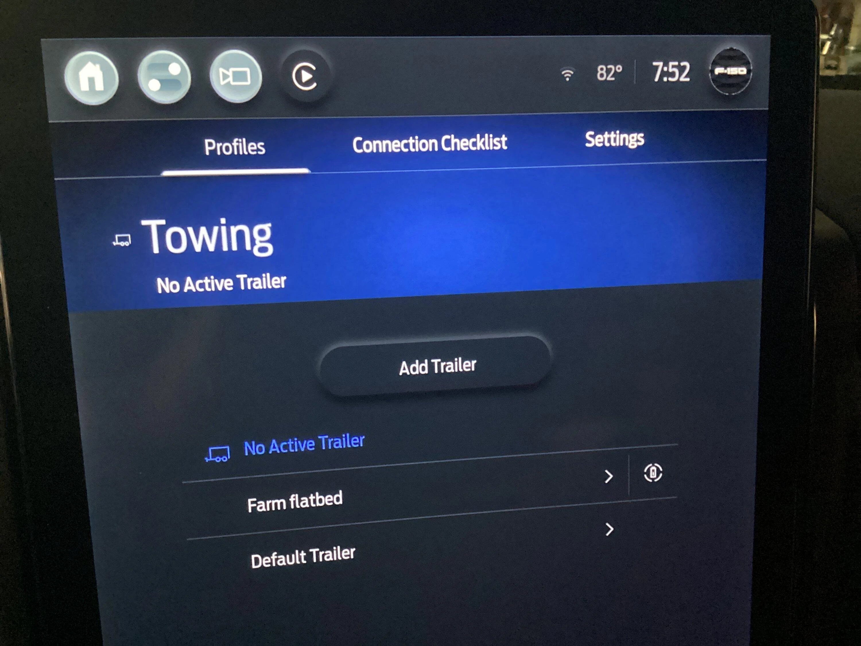 Ford F-150 Lightning After update screen layout totally FUBAR imag