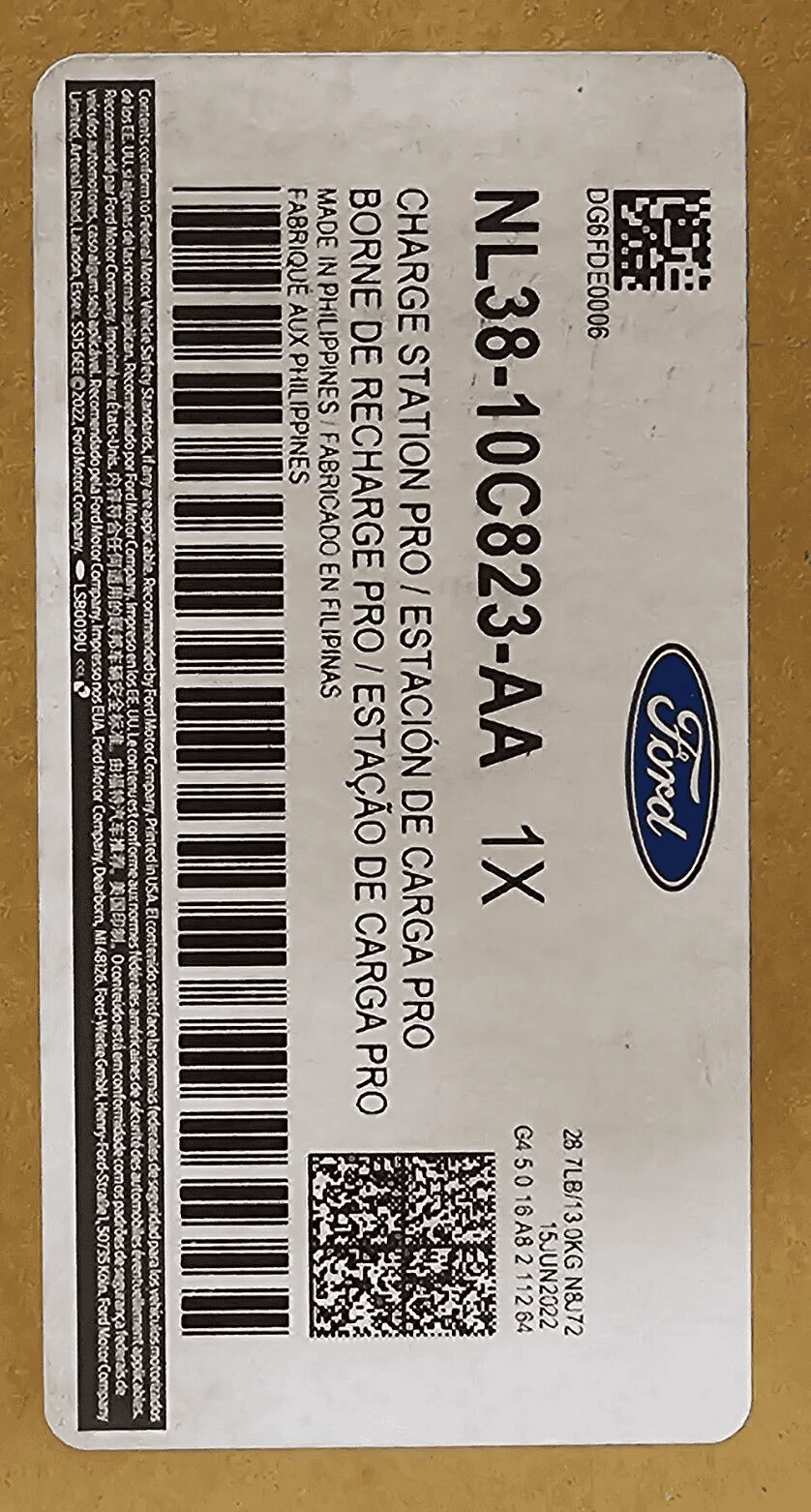 Ford F-150 Lightning Ford Charge station pro for Sale 1690578465111