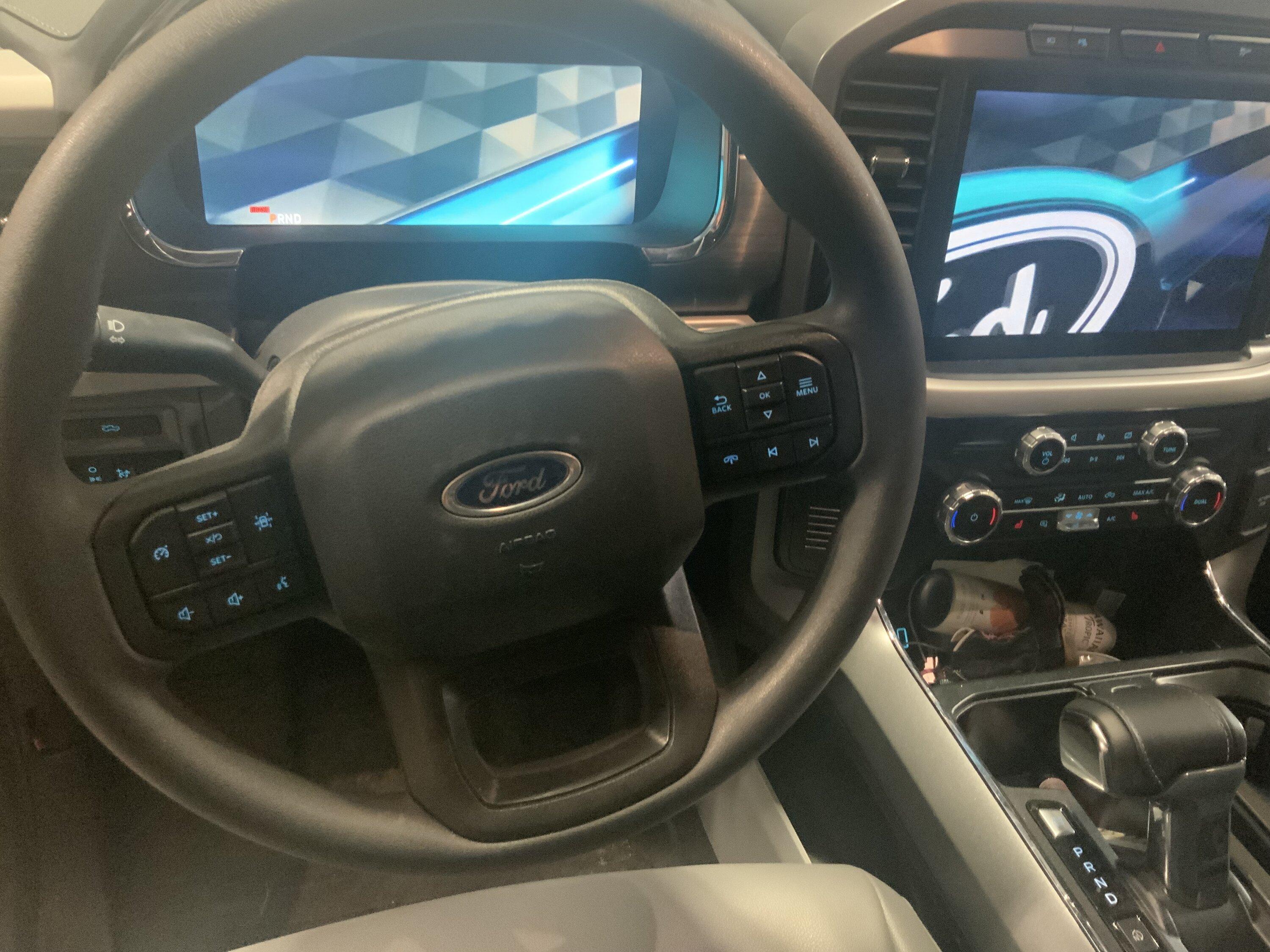 Ford F-150 Lightning Will this leather steering wheel fit a pro model? IMG_0476