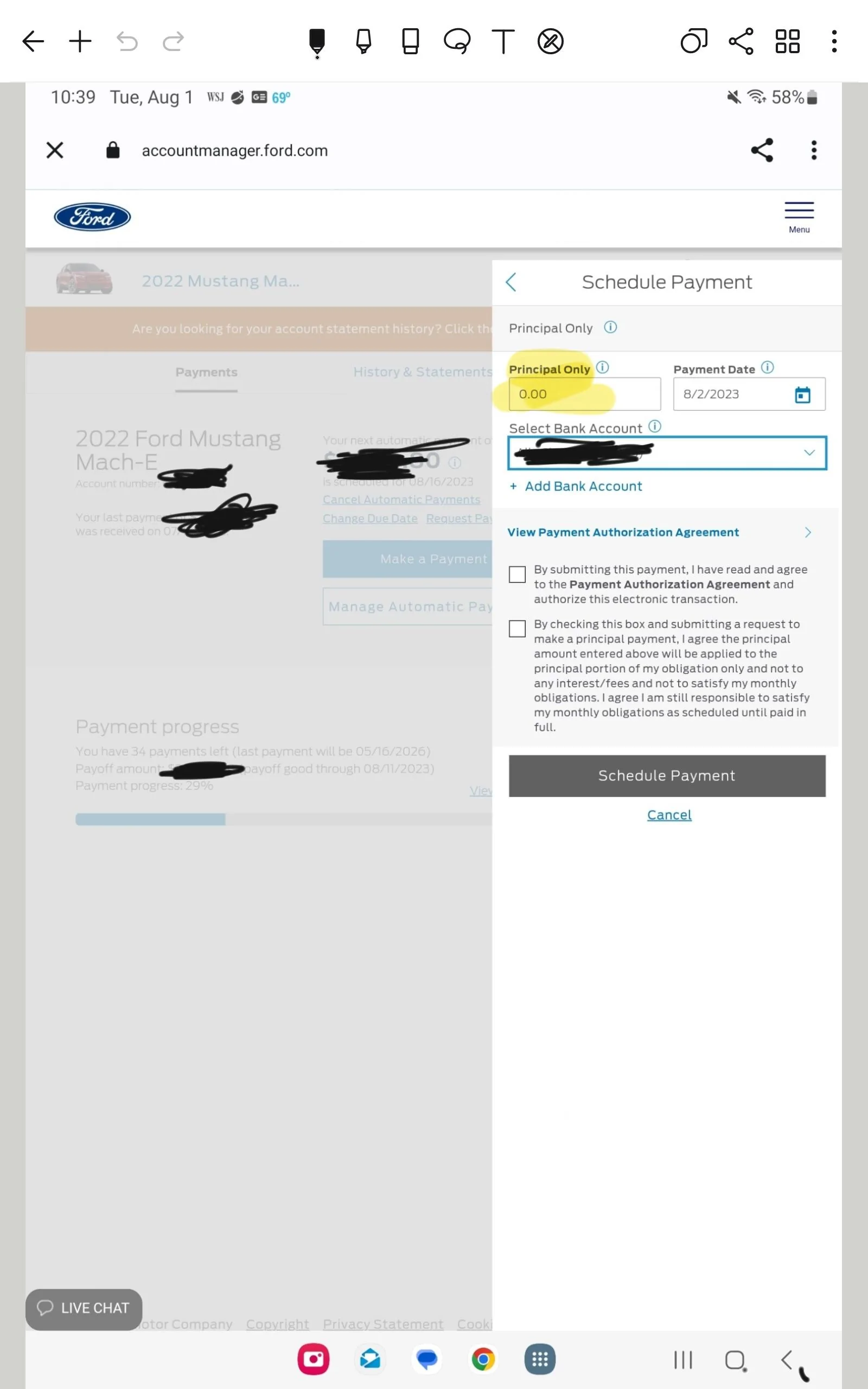 Ford F-150 Lightning Experiences financing with Ford Canada Credit? Screenshot_20230801_224812_Noteshelf