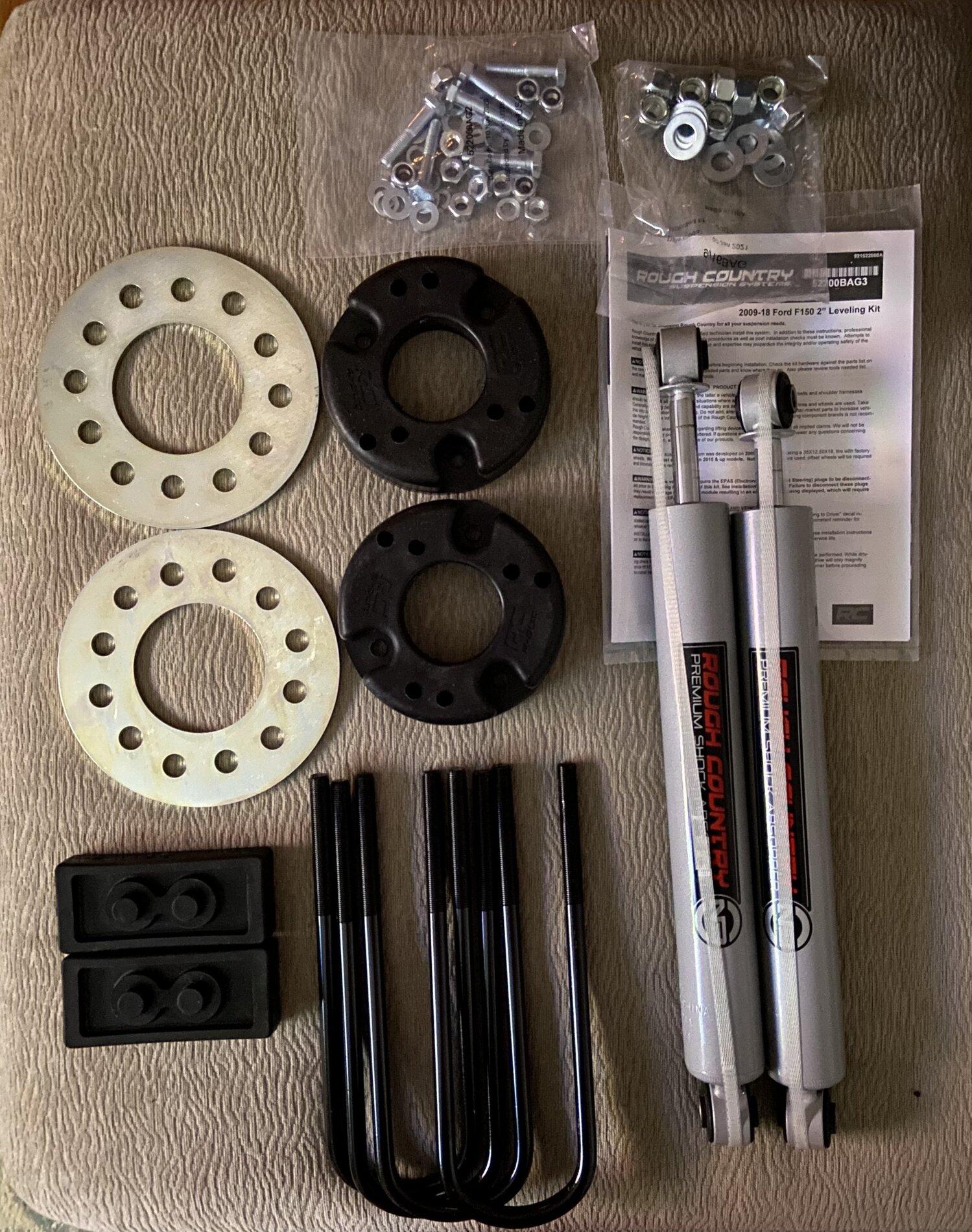 Ford F-150 Lightning Rough Country 2" Level Kit with N3 Rear Shock's/Block IMG_2480