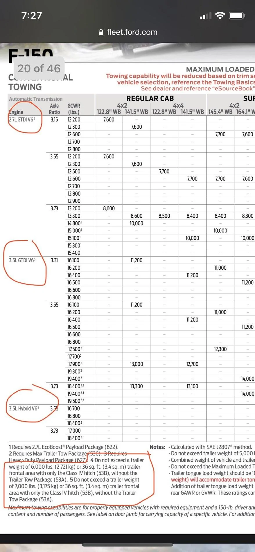 Ford F-150 Lightning Towing Specs Consolidated Document - Bumper vs. Class IV vs. Tow vs. Max Tow - UPDATED DOC v4 3CD2DBF7-A197-42BC-A04C-9D0CB0A6CB50