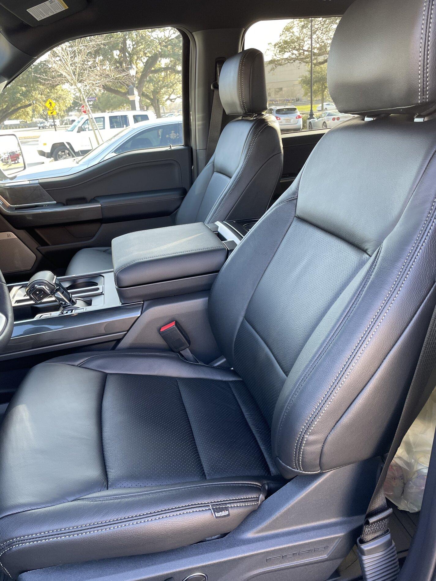 Ford F-150 Lightning Katzkin Leather installed in 2021 F-150 (photos) 4C568AD1-1CDA-47F1-BA17-856E0C1942E9