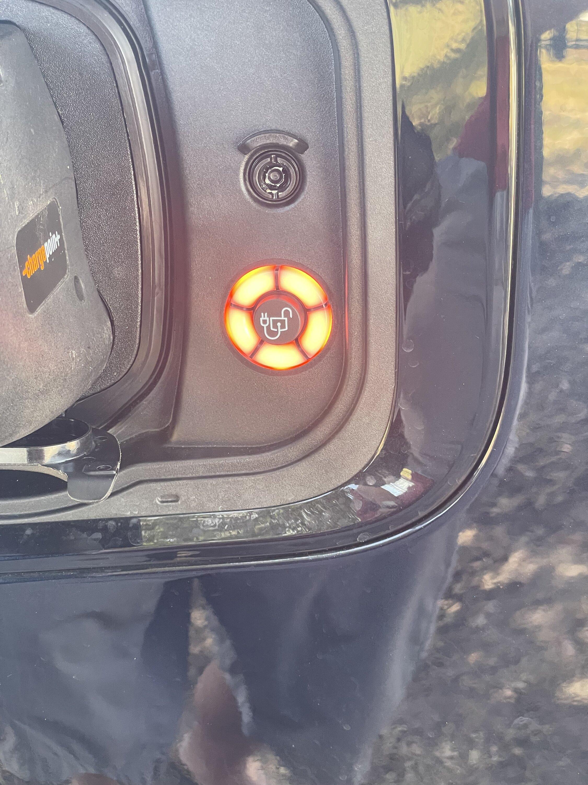 Ford F-150 Lightning DC Charging Fault 151 miles away from home IMG_5939