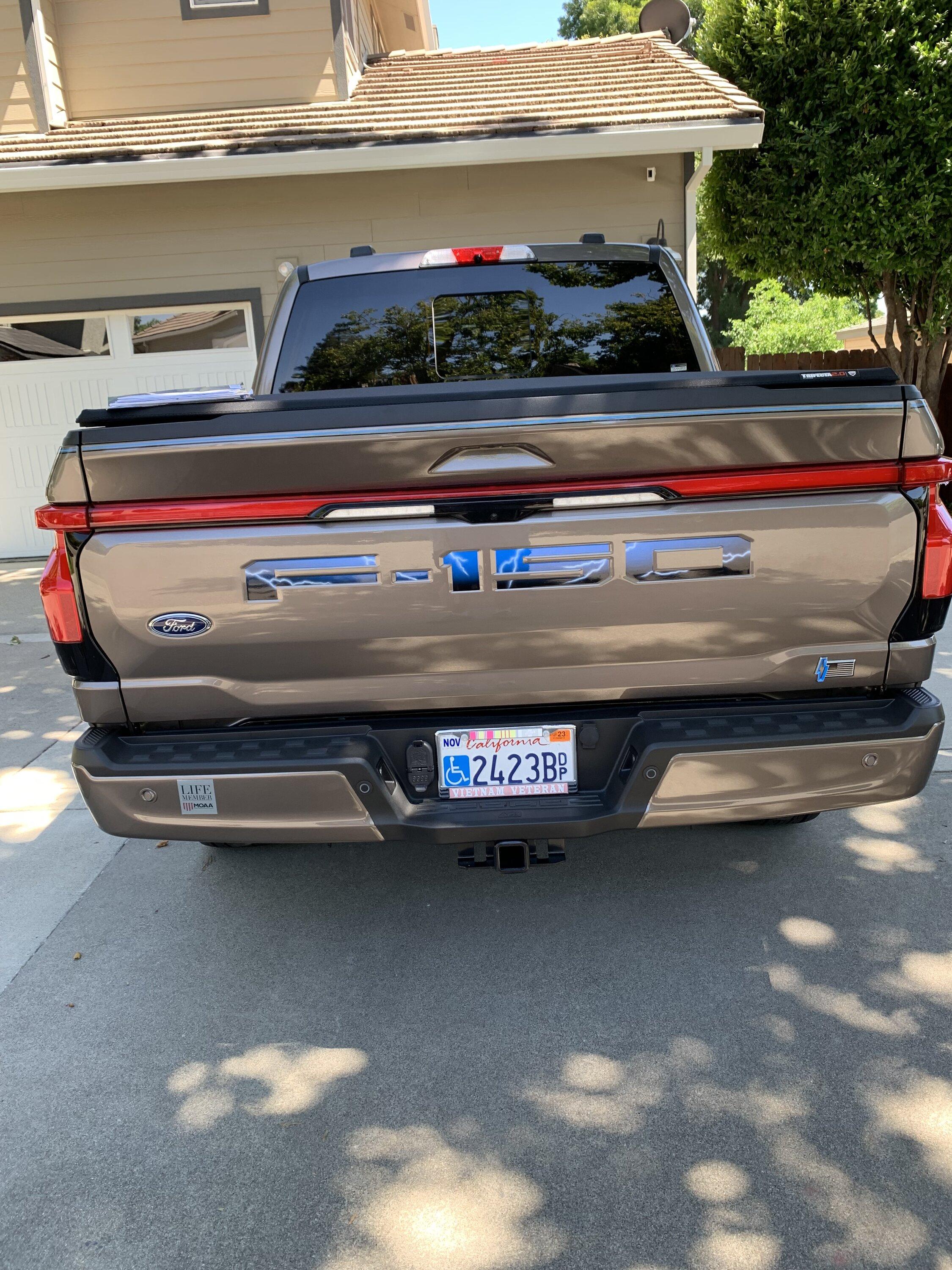 Ford F-150 Lightning Lightning Lettering IMG_0443