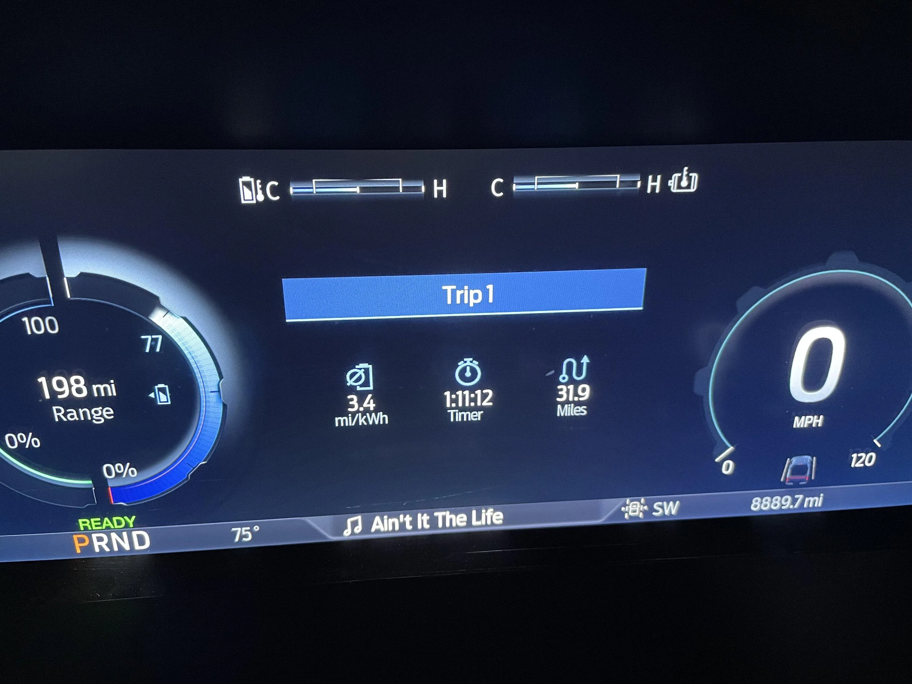 Ford F-150 Lightning Hypermile Challenge (high score: 8.8, life time avg 2.7) IMG_5482