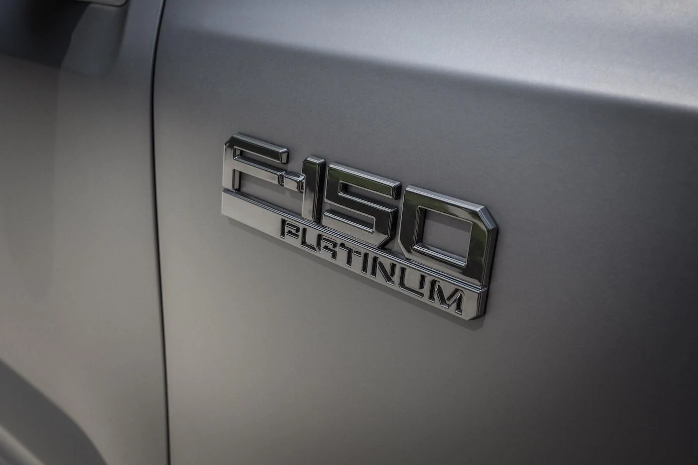 Ford F-150 Lightning New F-150 Lightning Platinum Black Limited Edition Revealed F-150 Lightning Platinum Black Badg