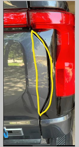 Ford F-150 Lightning XLT to Lariat rear gate and taillight  swap?  Possible? 1692927675200
