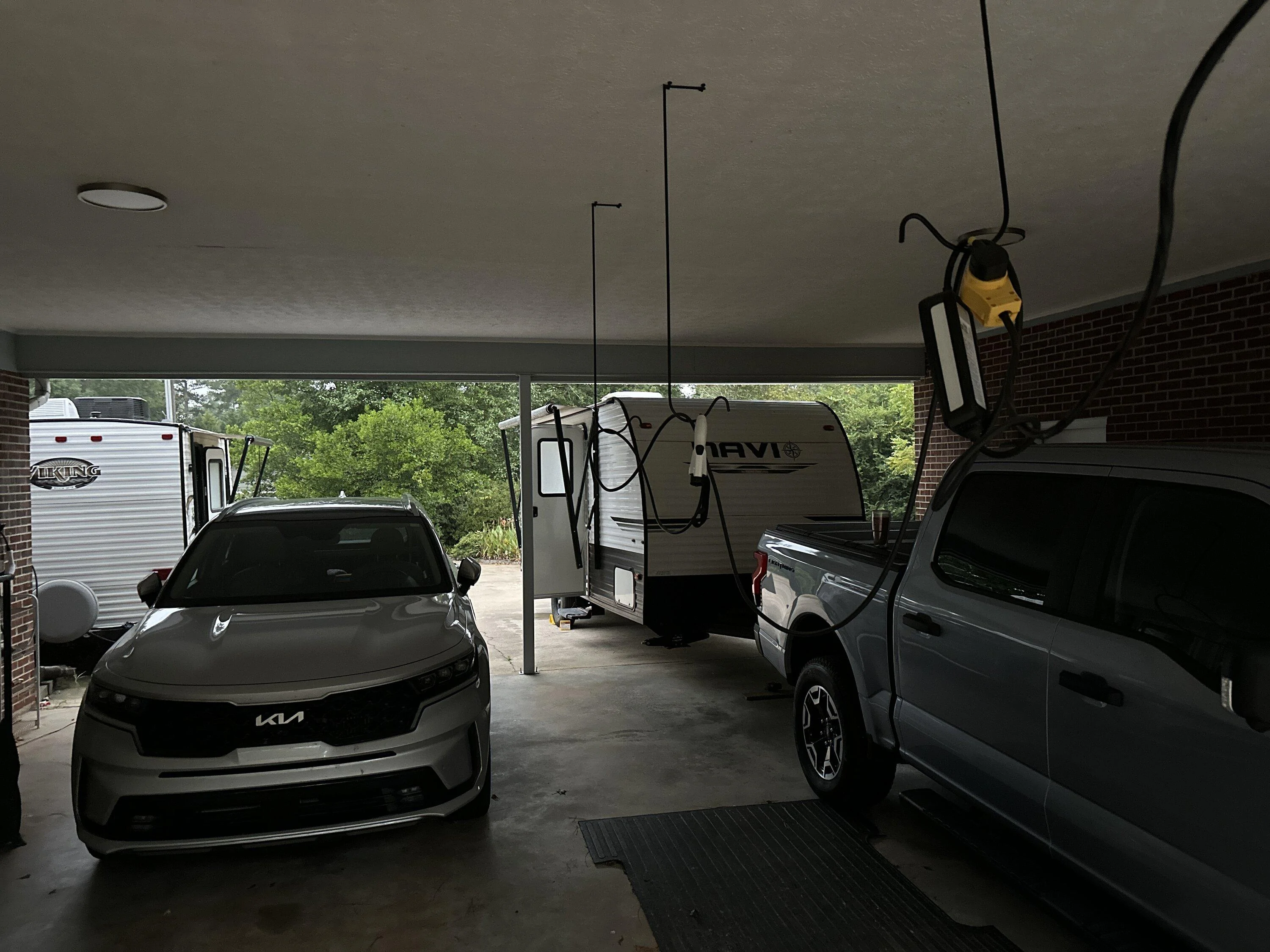 Ford F-150 Lightning Fits in garage.. carport drive thru