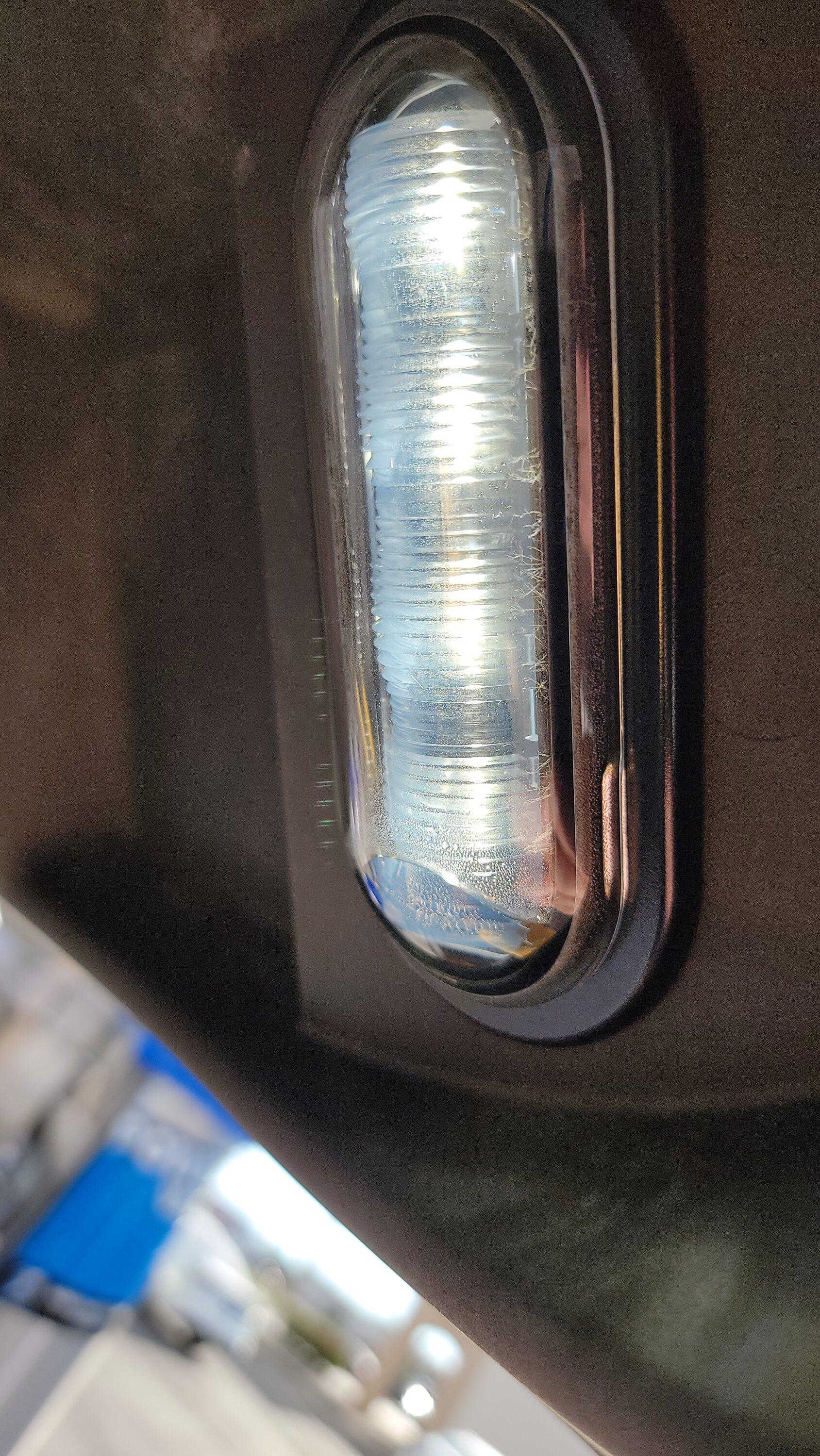 Ford F-150 Lightning Moisture in frunk light F150L_Frunk_Light_Water