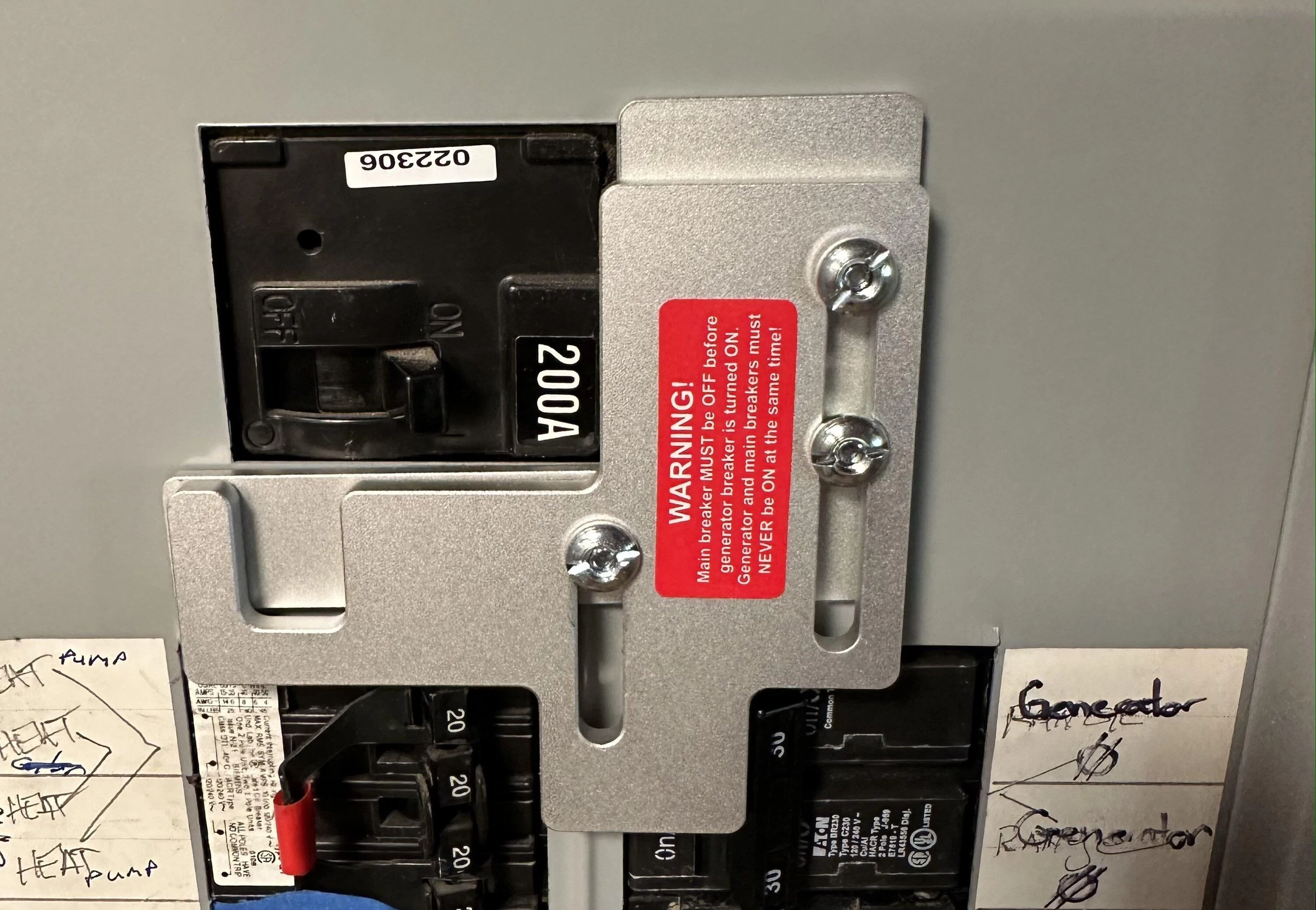 Ford F-150 Lightning My “Unintelligent” backup power installation IMG_3322