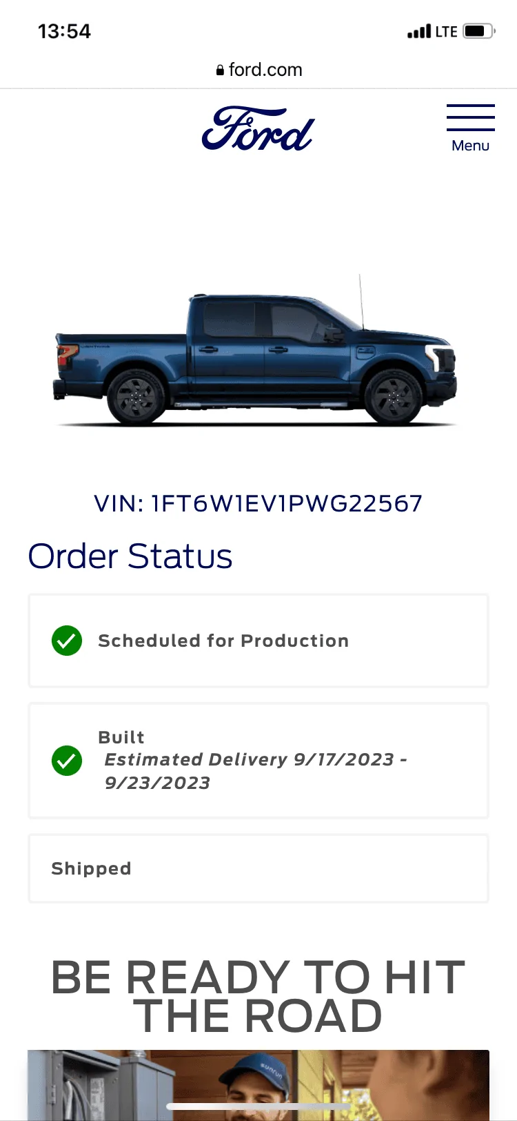 Ford F-150 Lightning ✅ 7/31/2023 Lightning Build Week Group (MY2023) IMG_1337