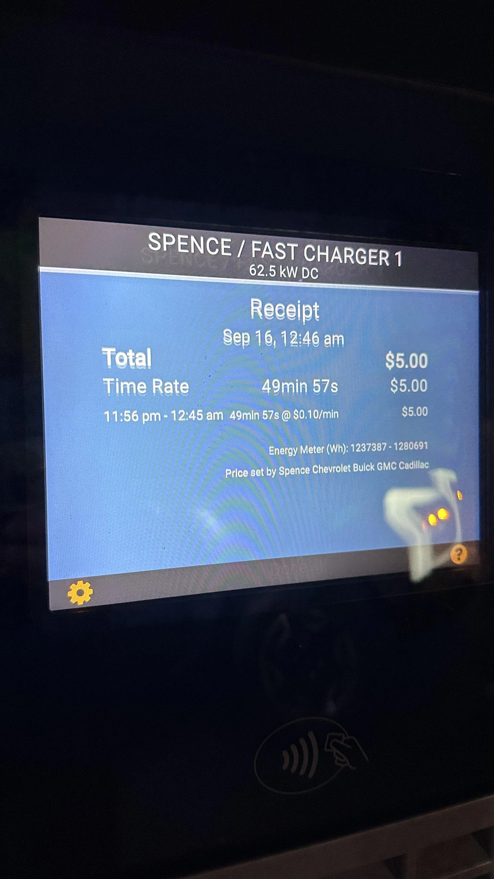 Ford F-150 Lightning Comparison: EA vs CP vs EVgo trip charging IMG-6843