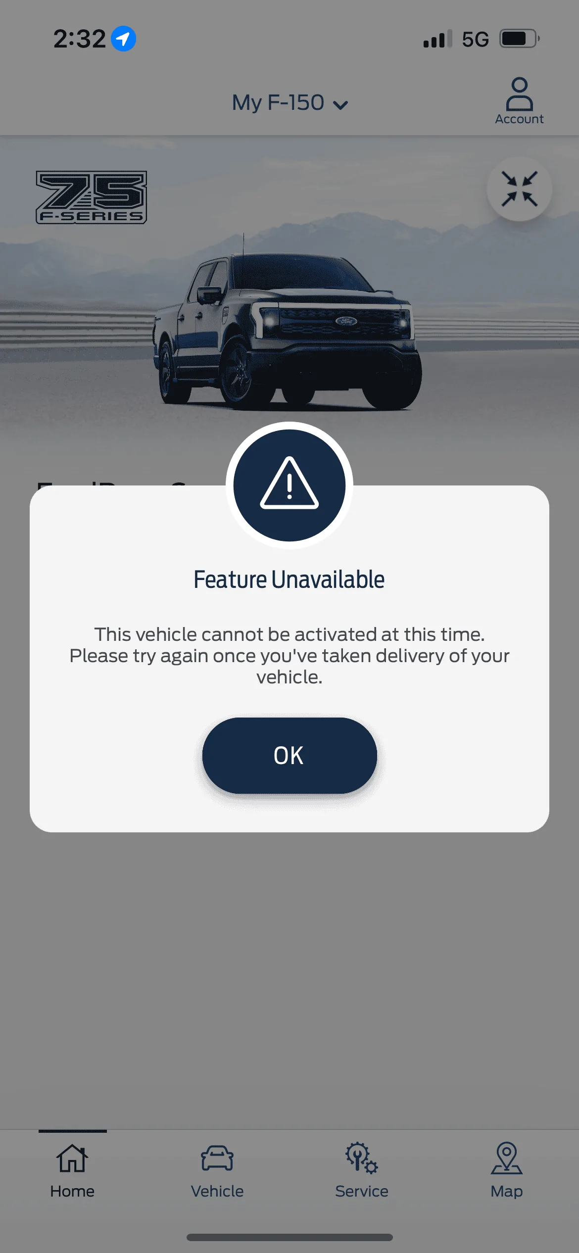 Ford F-150 Lightning FordPass has never worked IMG_7353