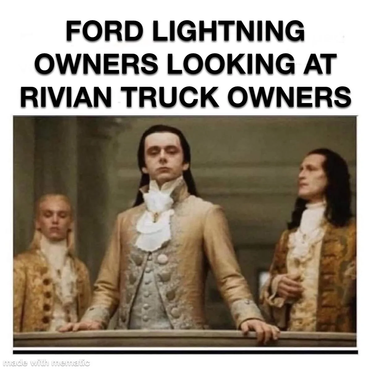 Ford F-150 Lightning When I drive by Rivian truck drivers they give me a head nod IMG_3192