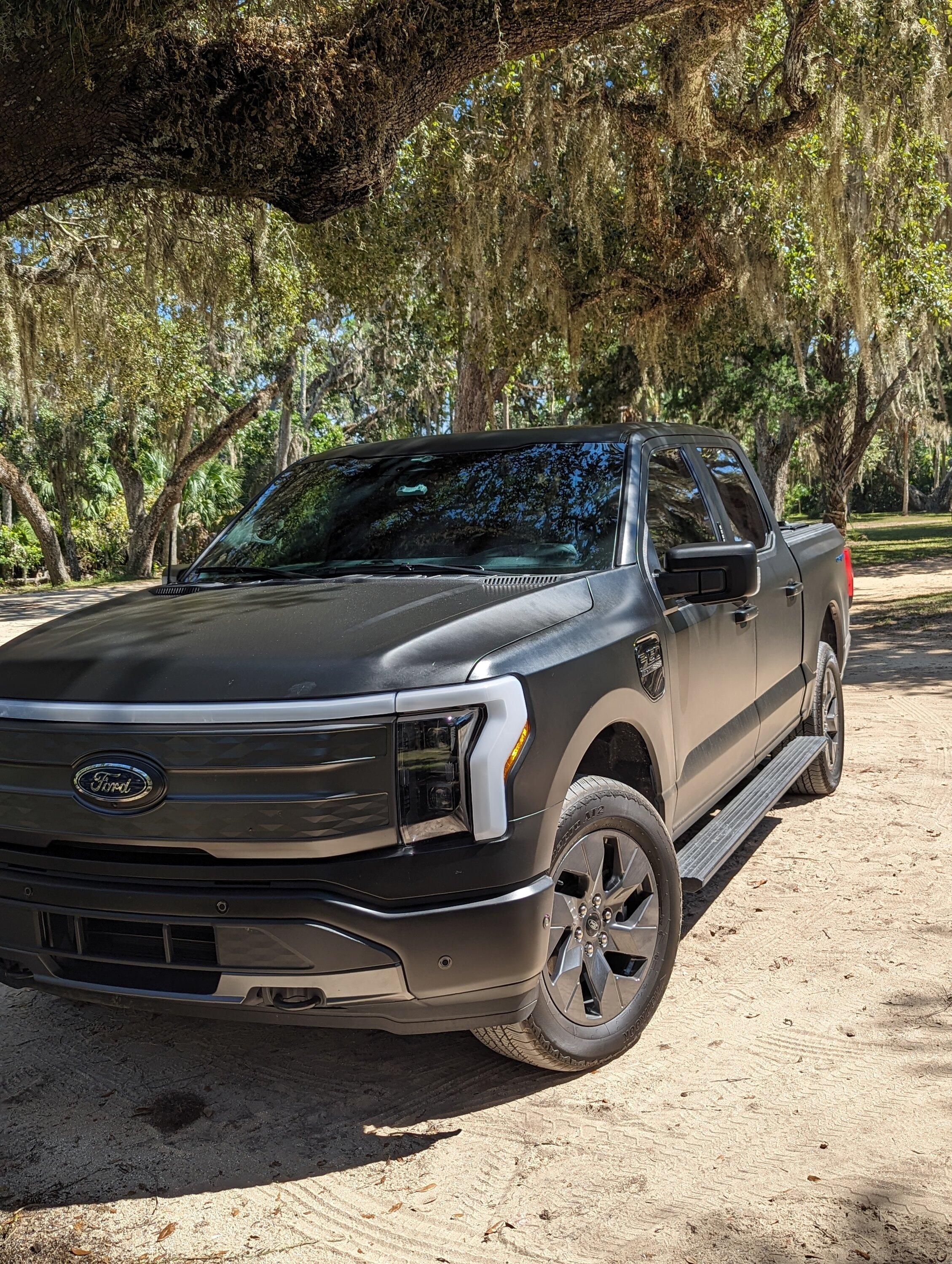 Ford F-150 Lightning New Wrap, Murdered Out in Matte Black! PXL_20230923_182950794.PORTRAIT.ORIGINAL