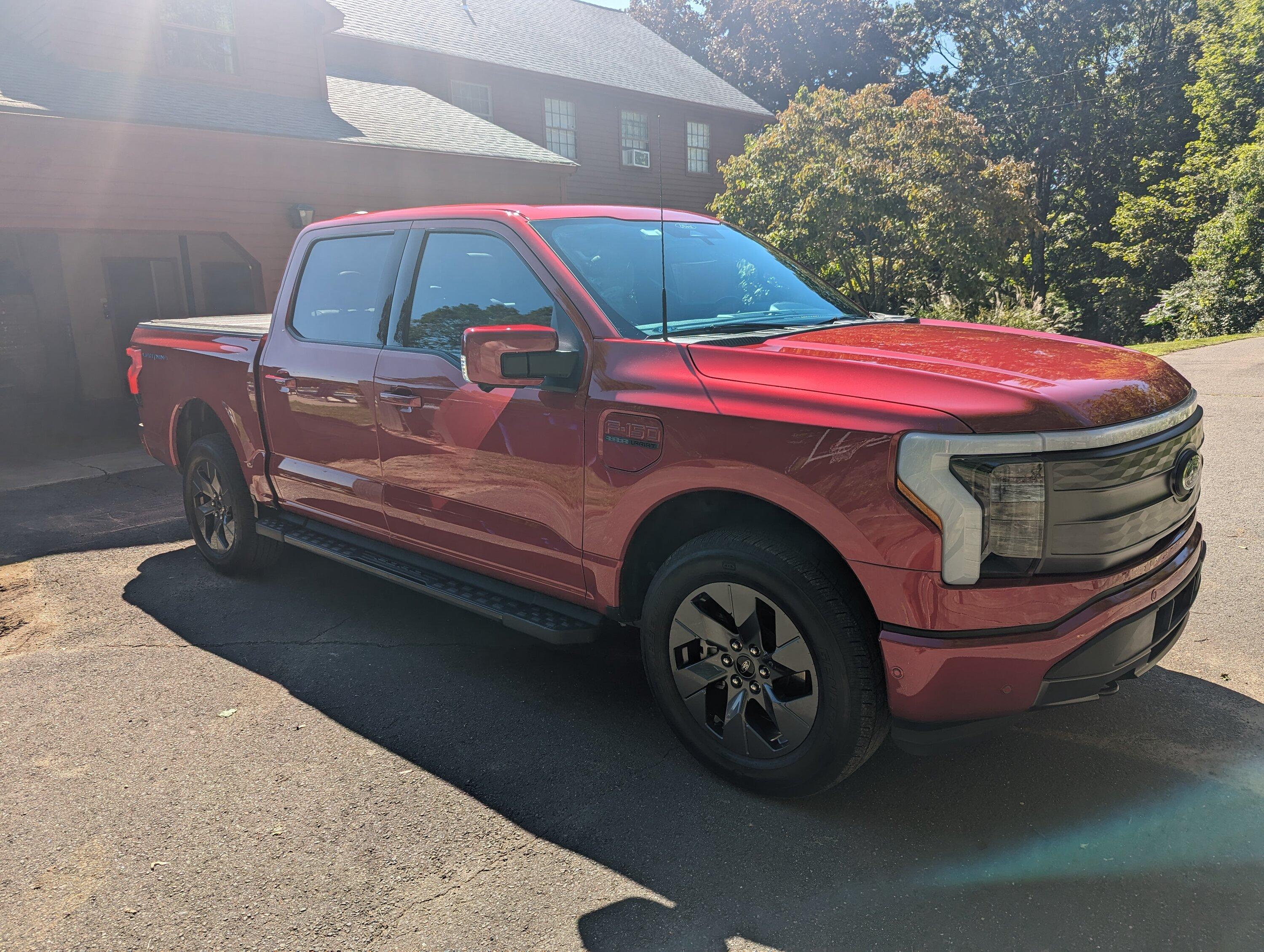 Ford F-150 Lightning SOLD: 2022 F150 Lightning Lariat ER - 62k - REDUCED PRICE (AGAIN)! PXL_20230917_152637810