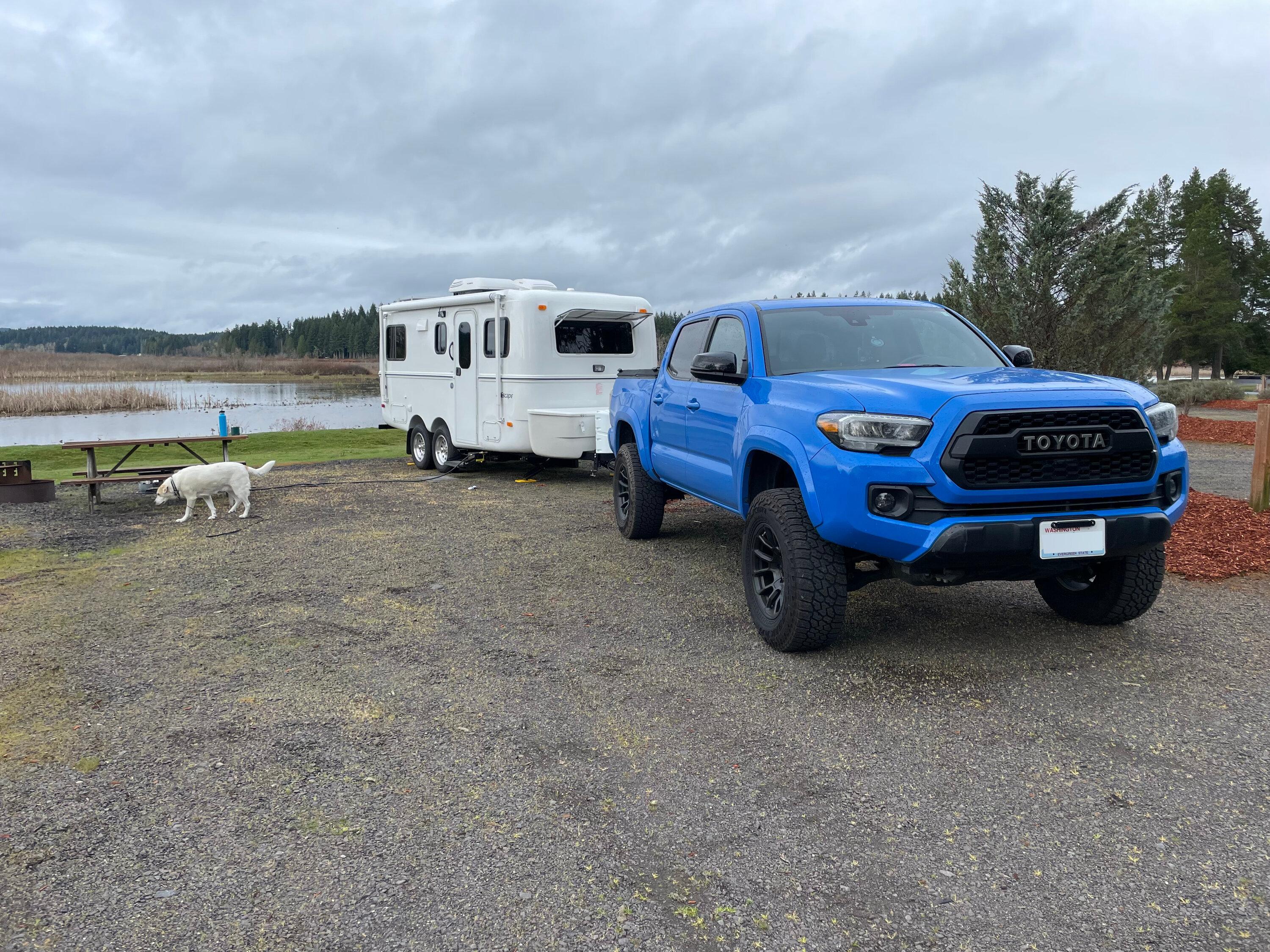 Ford F-150 Lightning Any other long range travel trailer owners out there? IMG_5434