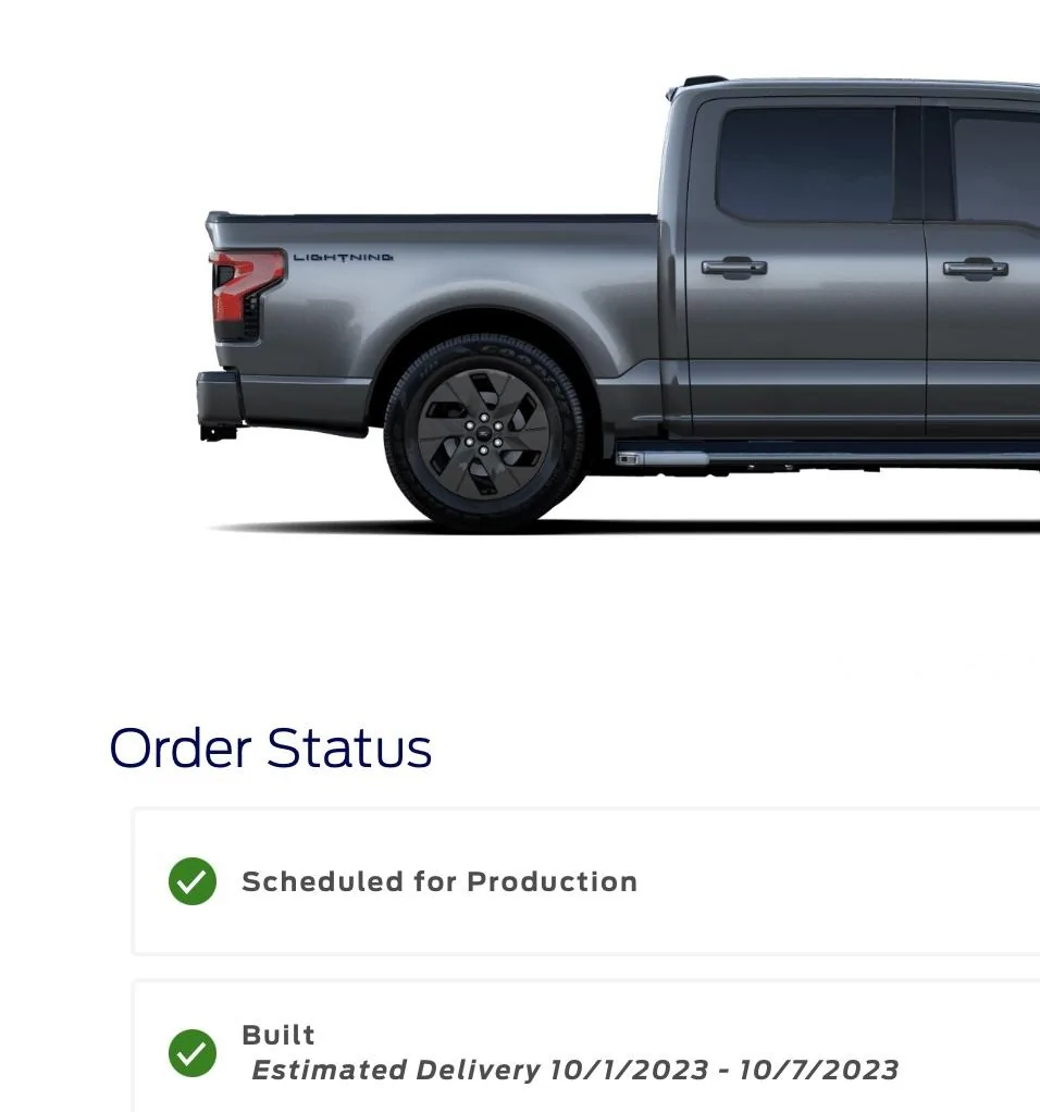 Ford F-150 Lightning ✅ 7/31/2023 Lightning Build Week Group (MY2023) IMG_2193