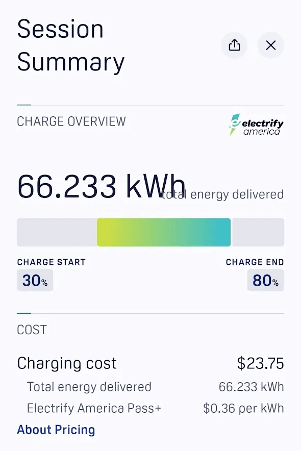 Ford F-150 Lightning WHY does EA charge cost VARY, even at the same location?? 1696171708434