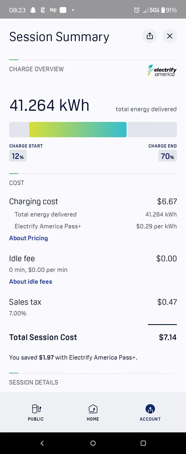 Ford F-150 Lightning WHY does EA charge cost VARY, even at the same location?? Pooler 2