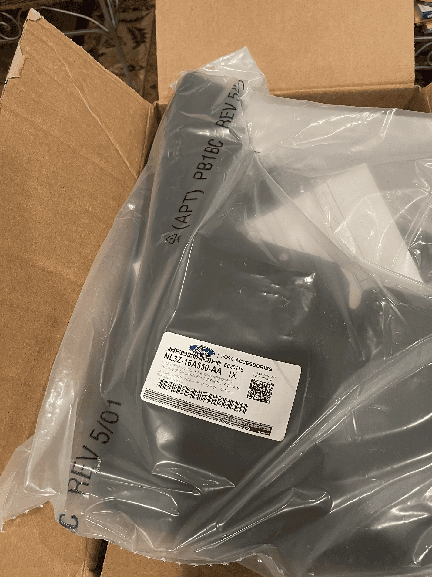 Ford F-150 Lightning Original New NIB Ford Lightning Mud Flaps 1696265605950