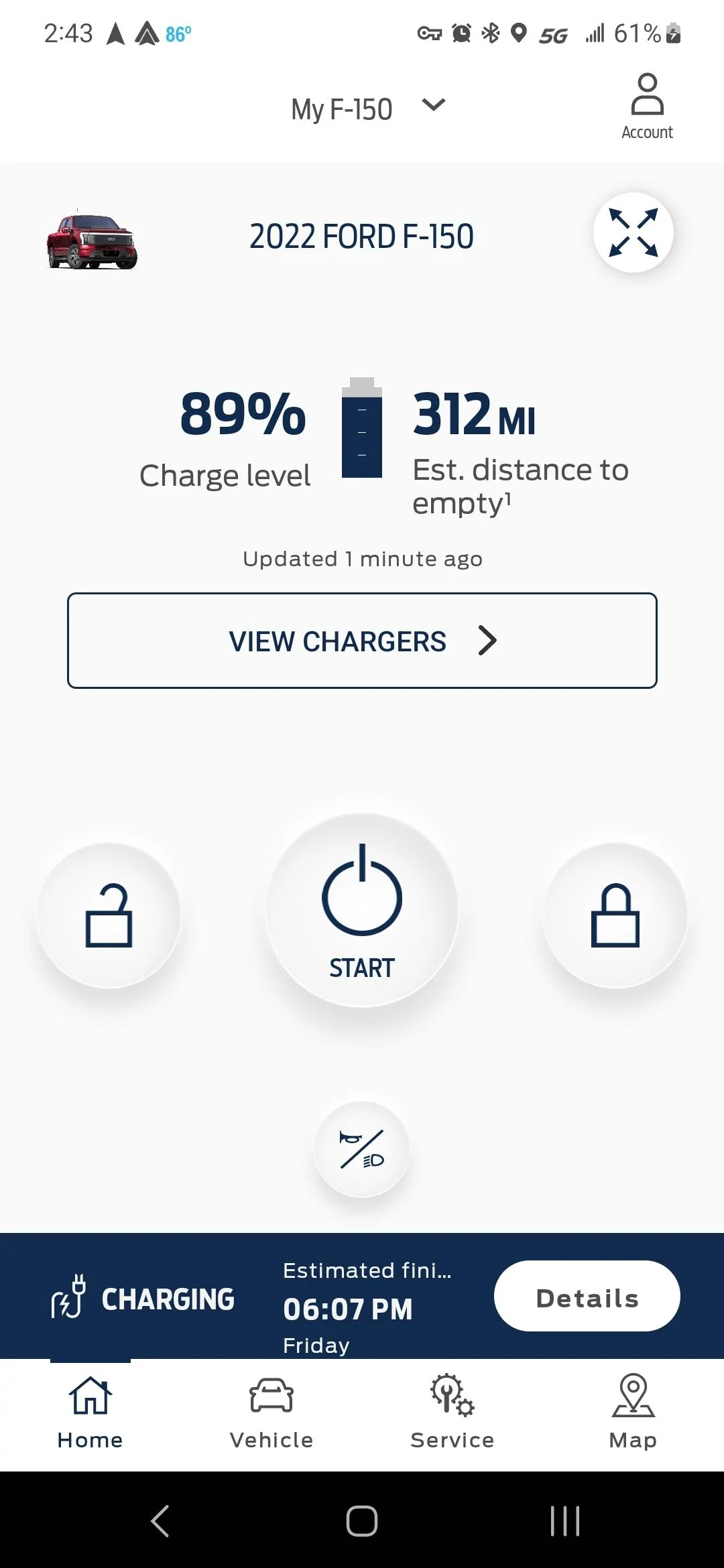 Ford F-150 Lightning Ultra range Screenshot_20231013_144345_FordPass