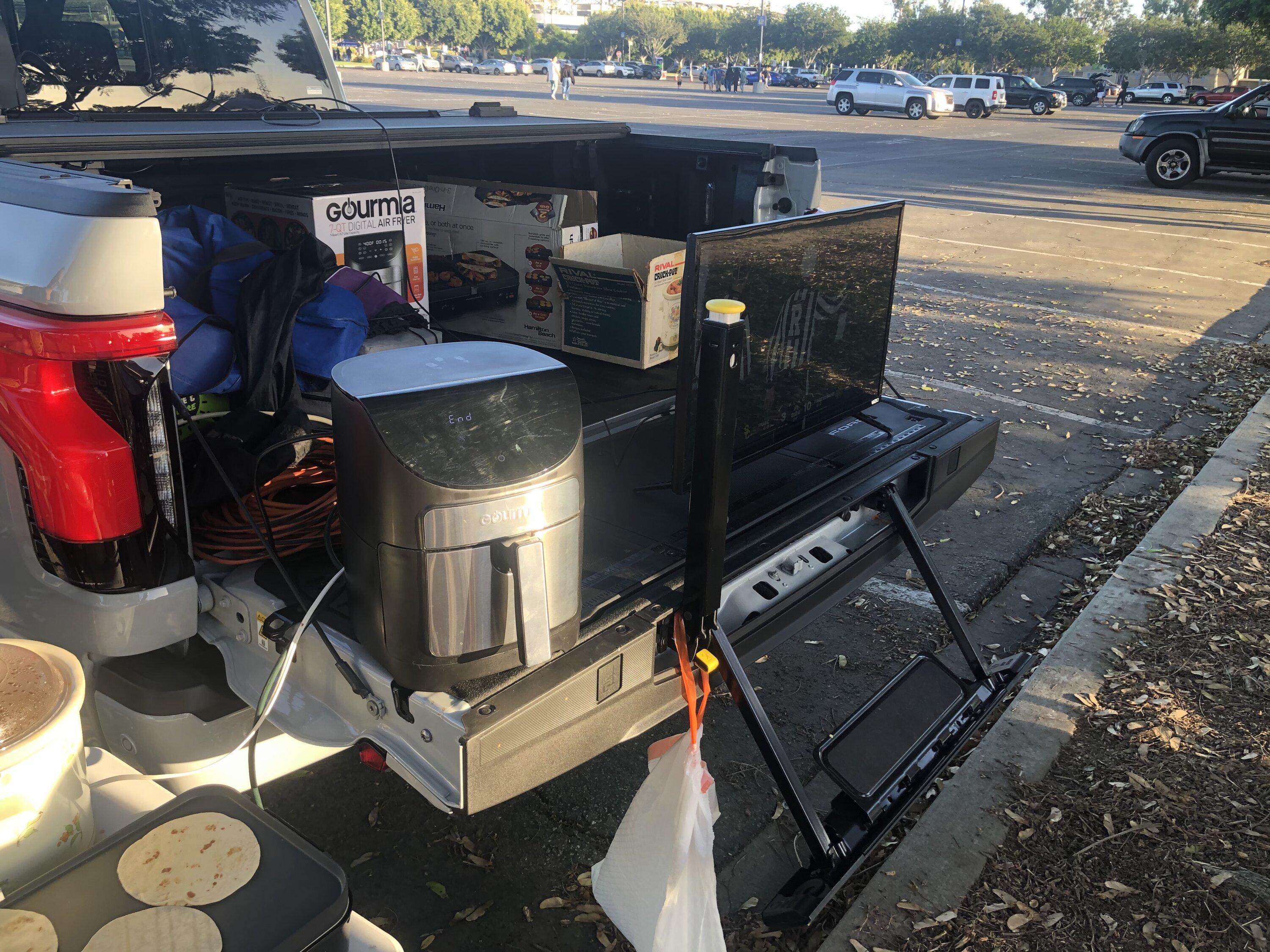 Ford F-150 Lightning Tailgating Lightning Style IMG_3214