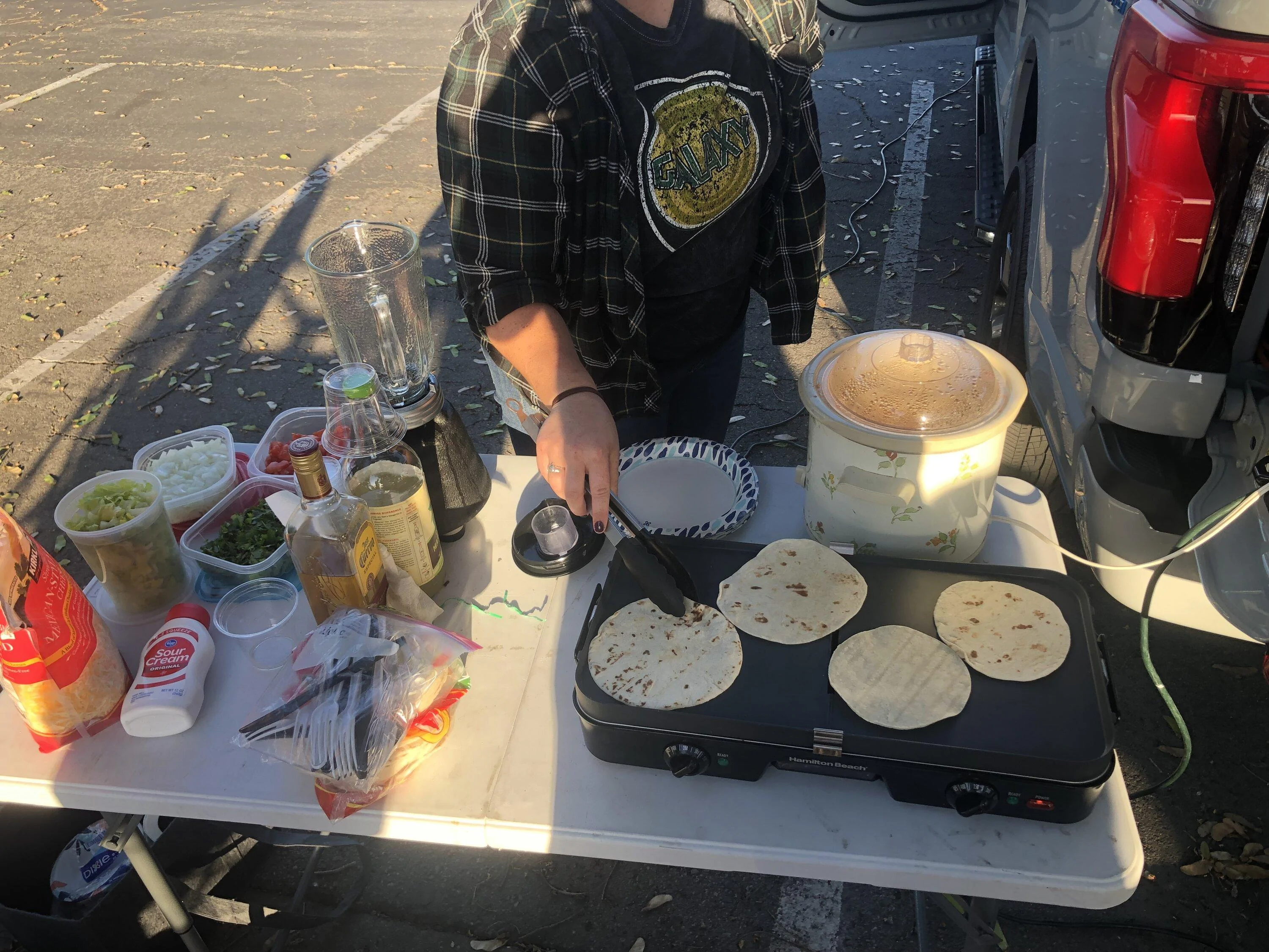 Ford F-150 Lightning Tailgating Lightning Style IMG_3212
