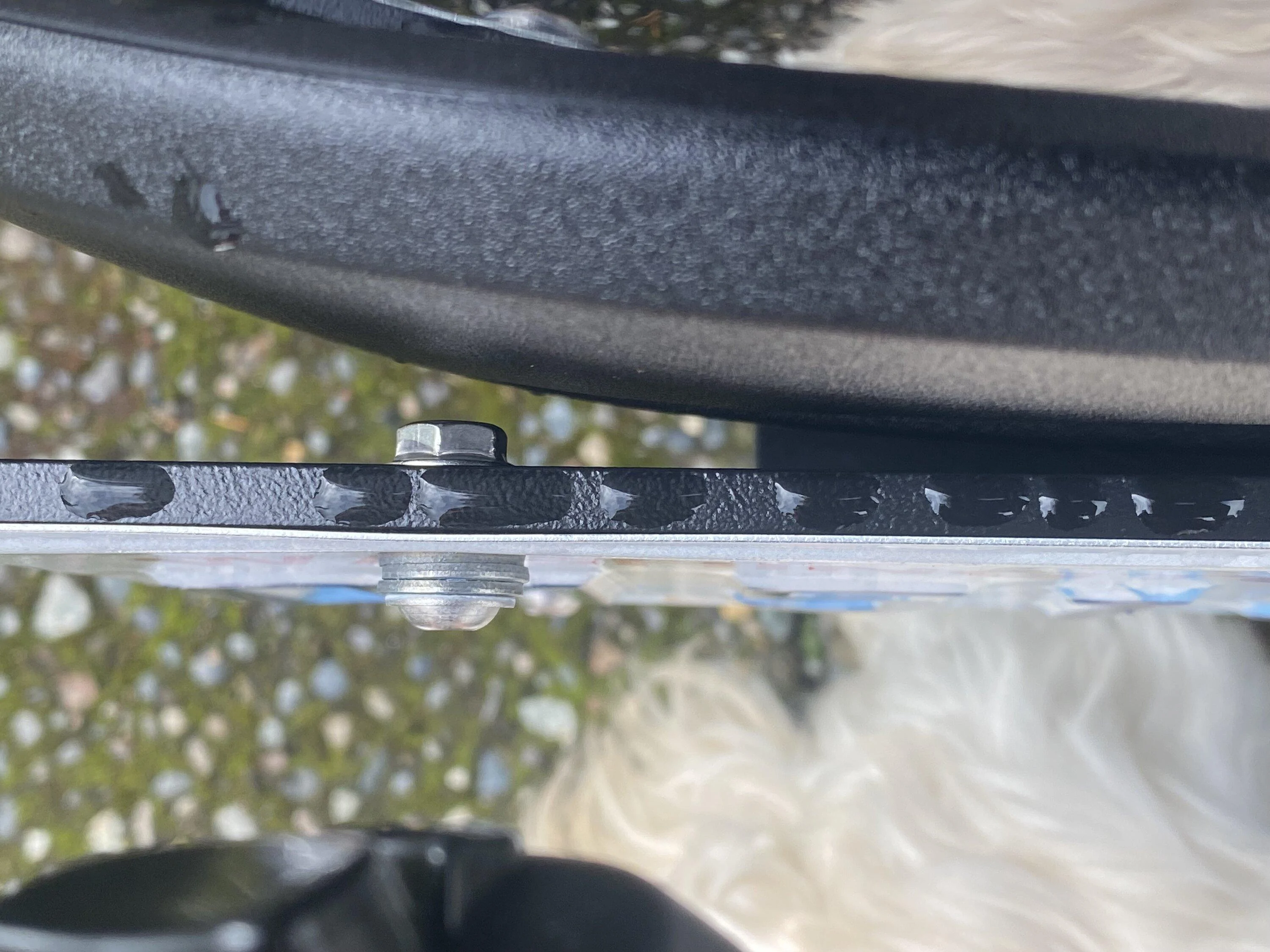 Ford F-150 Lightning Front License Plate Mod IMG_9442