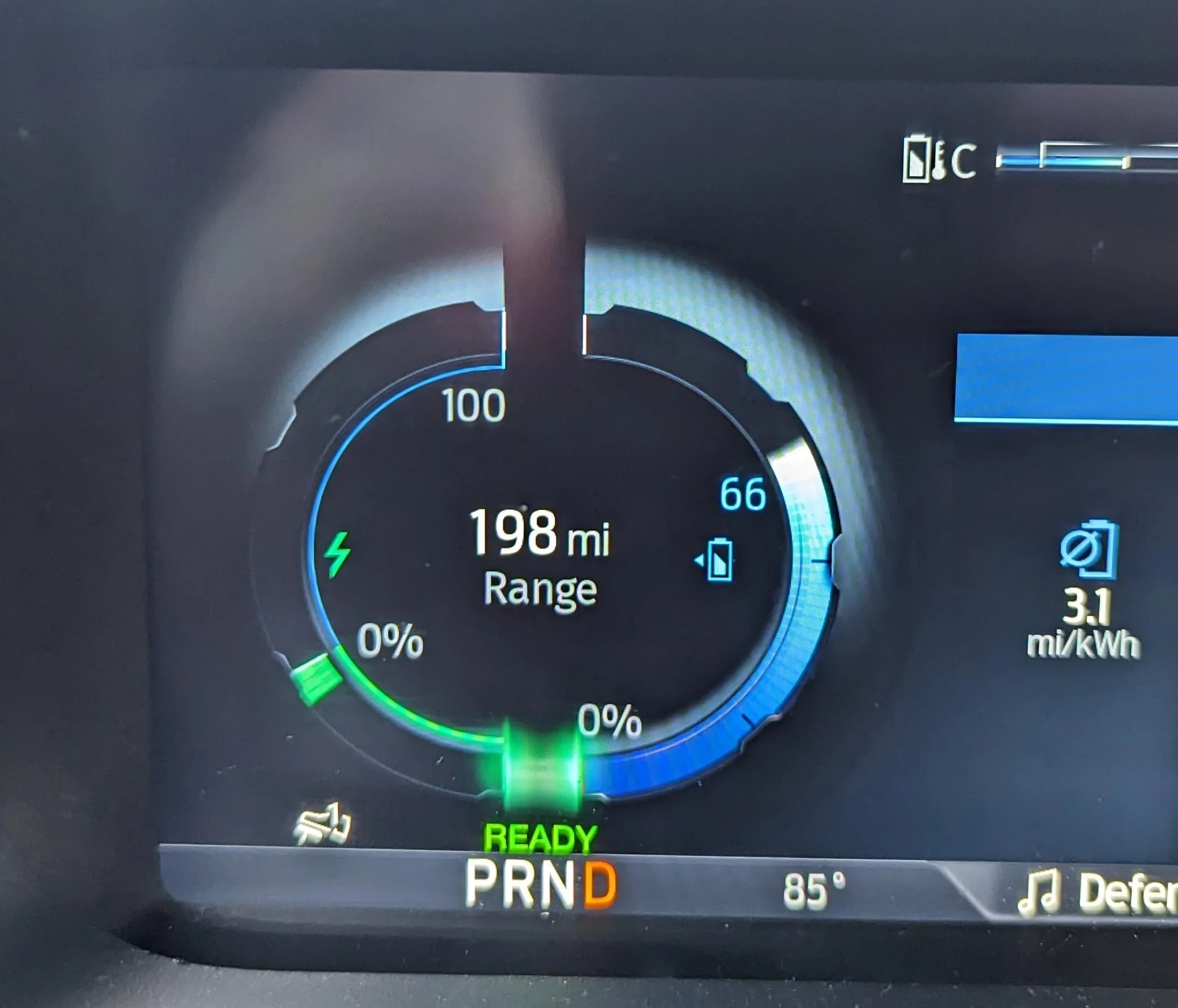 Ford F-150 Lightning How to change the driver's dash "My View" PXL_20230713_124640945