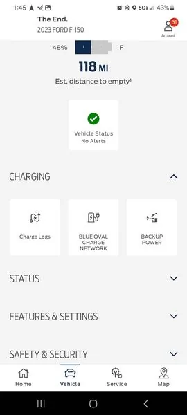 Ford F-150 Lightning Fordpass. Need help ASAP on