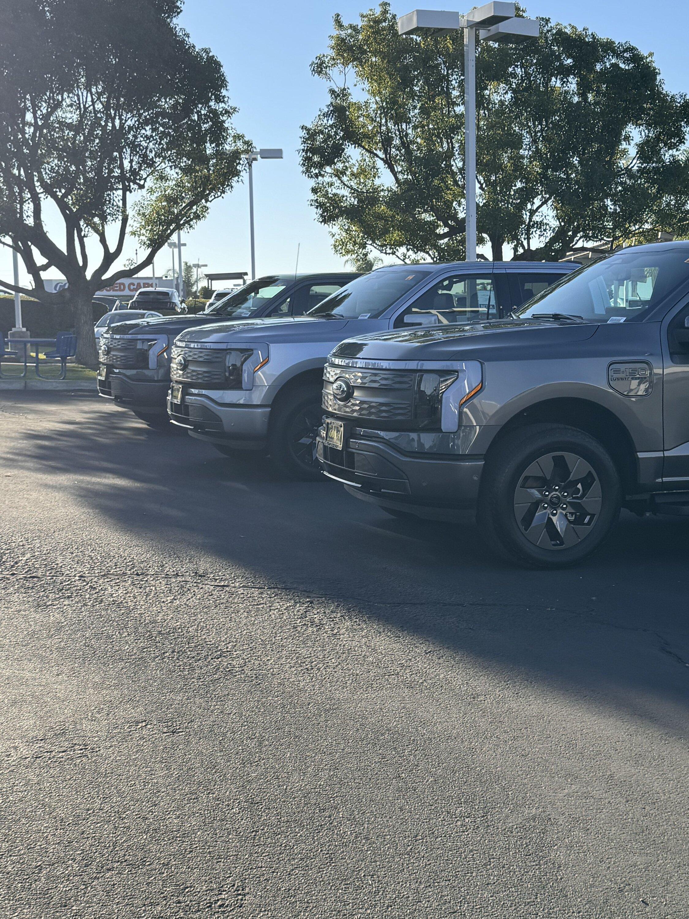 Ford F-150 Lightning Ford will postpone about $12 billion in EV investment as buyers become more cautious IMG_0200