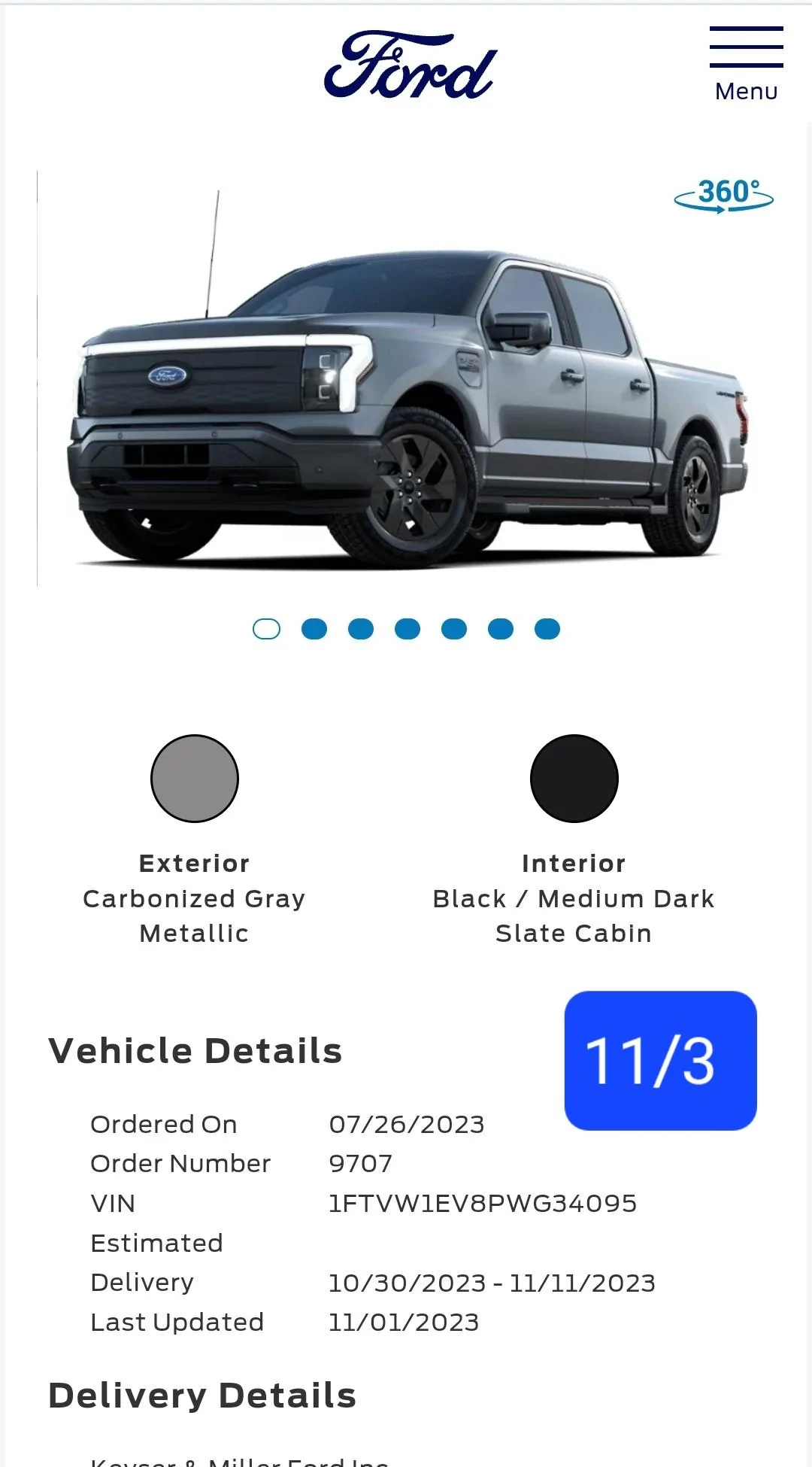 Ford F-150 Lightning ✅ 9/11/2023 Lightning Build Week Group (MY2023) Screenshot_20231103_114317_Chrom