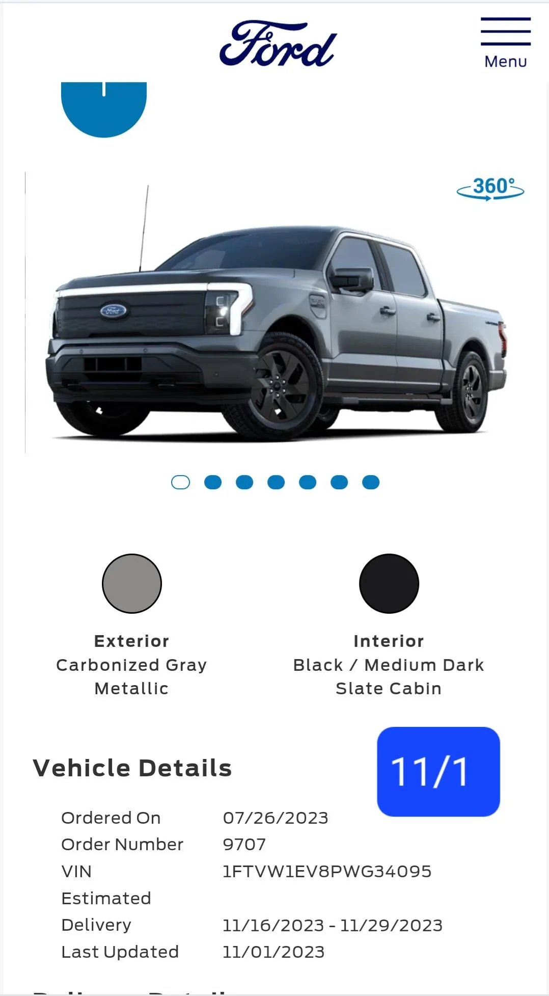 Ford F-150 Lightning ✅ 9/11/2023 Lightning Build Week Group (MY2023) Screenshot_20231102_083205_Chrom