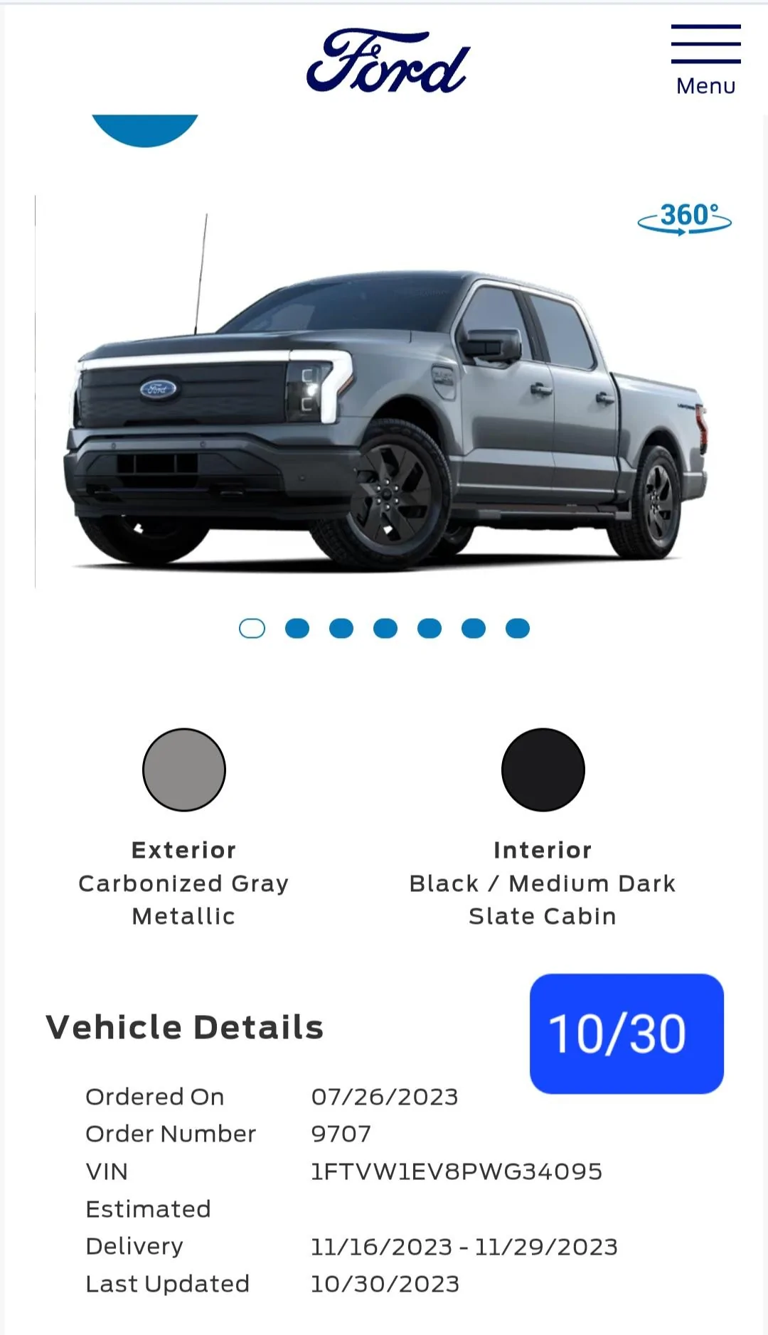Ford F-150 Lightning ✅ 9/11/2023 Lightning Build Week Group (MY2023) Screenshot_20231102_023140_Chrom