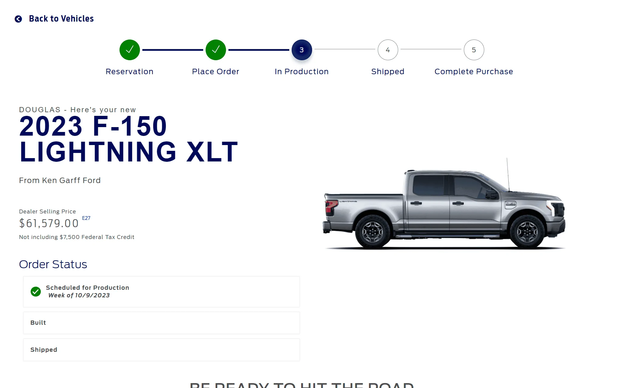 Ford F-150 Lightning ✅ 10/09/2023 Lightning Build Week Group (MY2023) 1699059723907